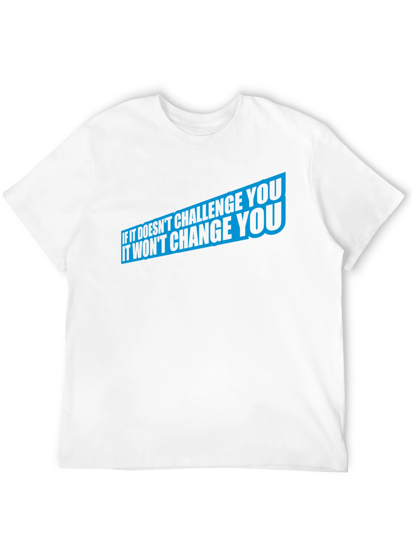 Motivational Graphic Tee - Challenge Changes You