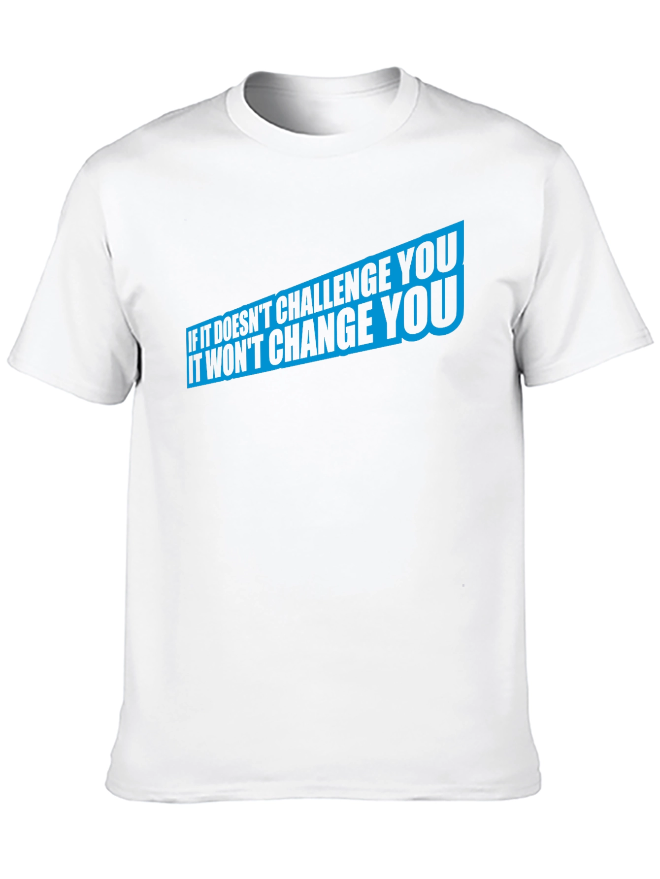 Motivational Graphic Tee - Challenge Changes You