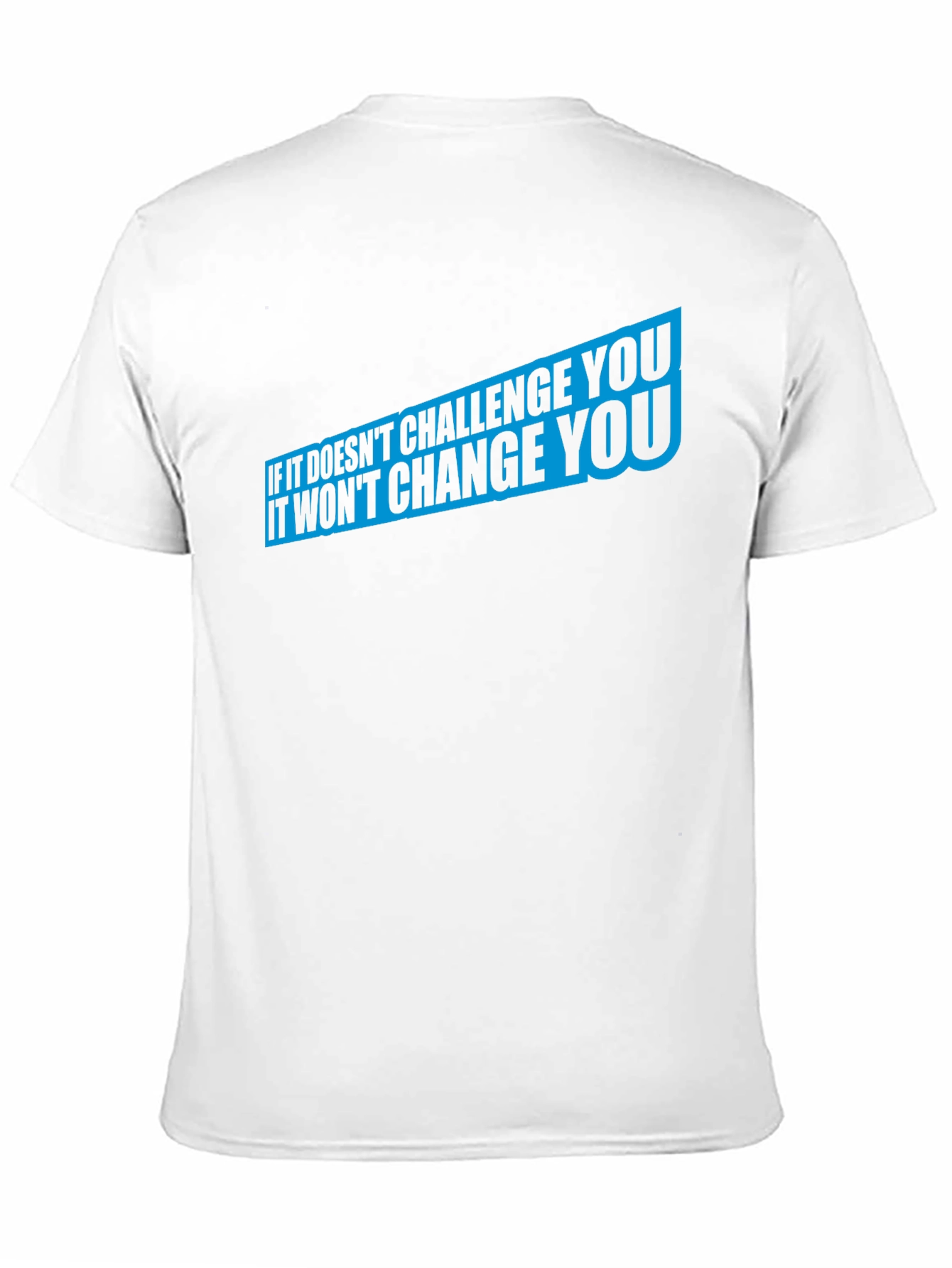 Motivational Graphic Tee - Challenge Changes You