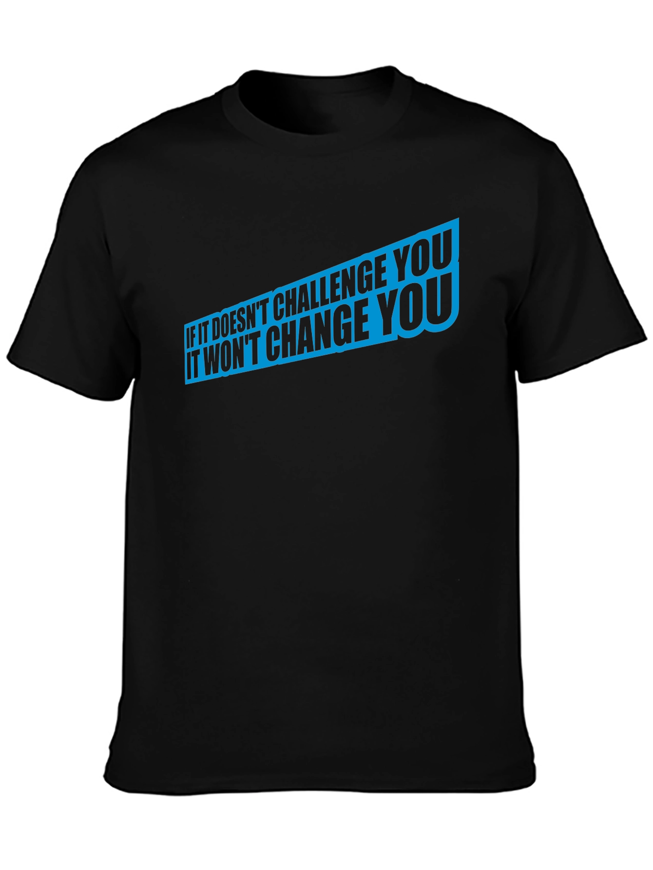 Motivational Graphic Tee - Challenge Changes You