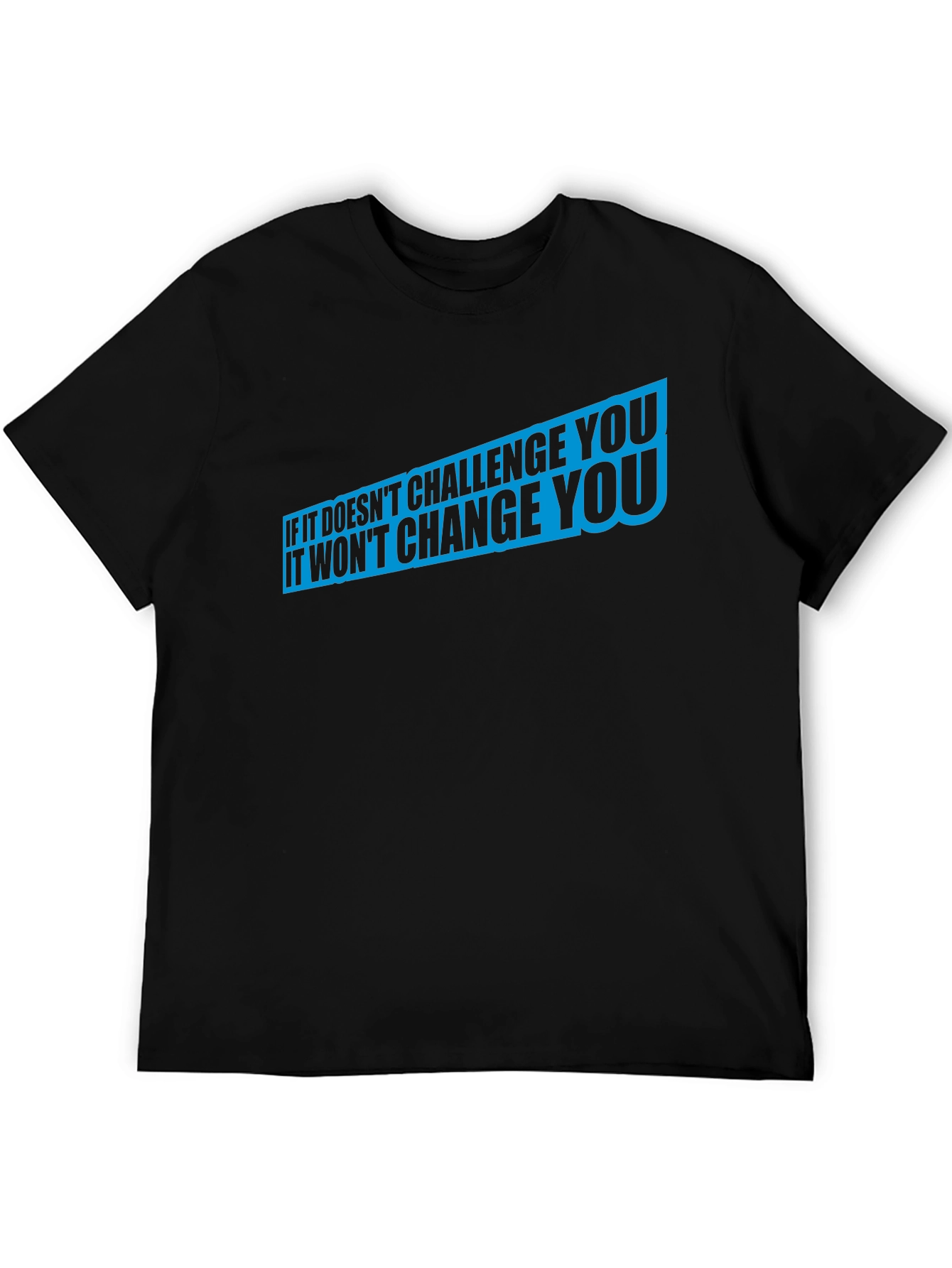 Motivational Graphic Tee - Challenge Changes You