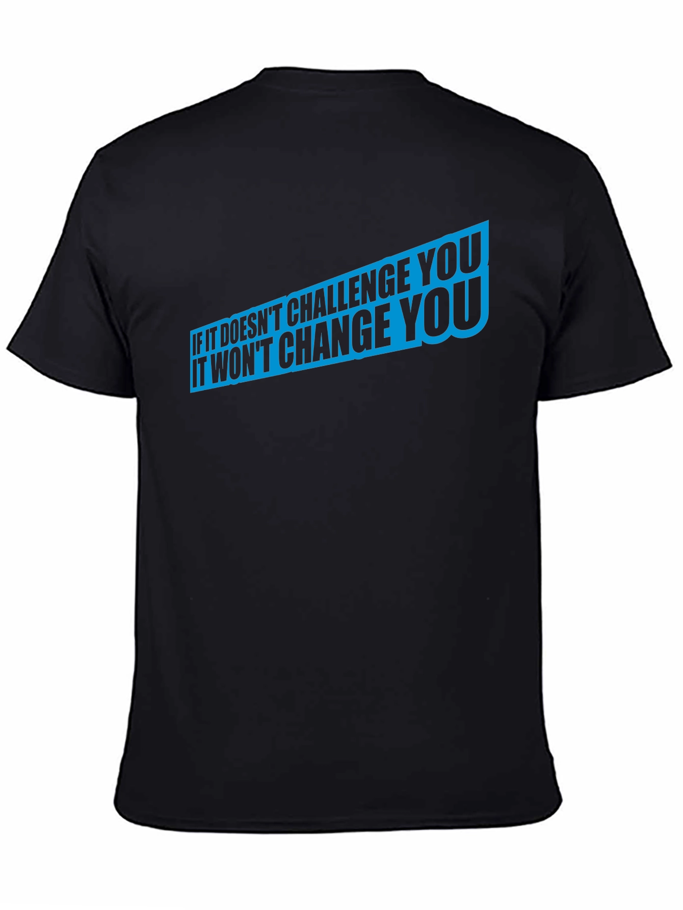 Motivational Graphic Tee - Challenge Changes You