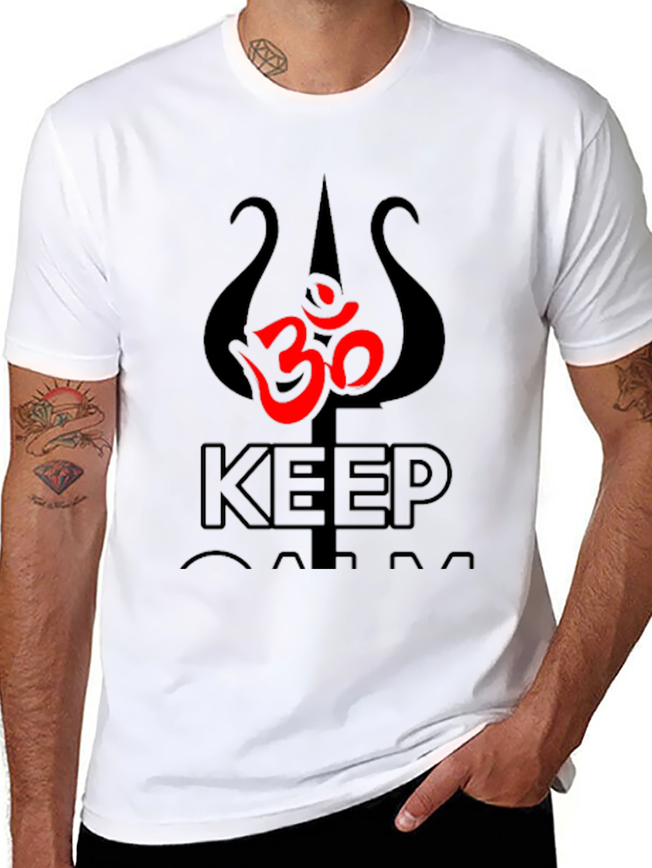 Om Symbol Black T-Shirt