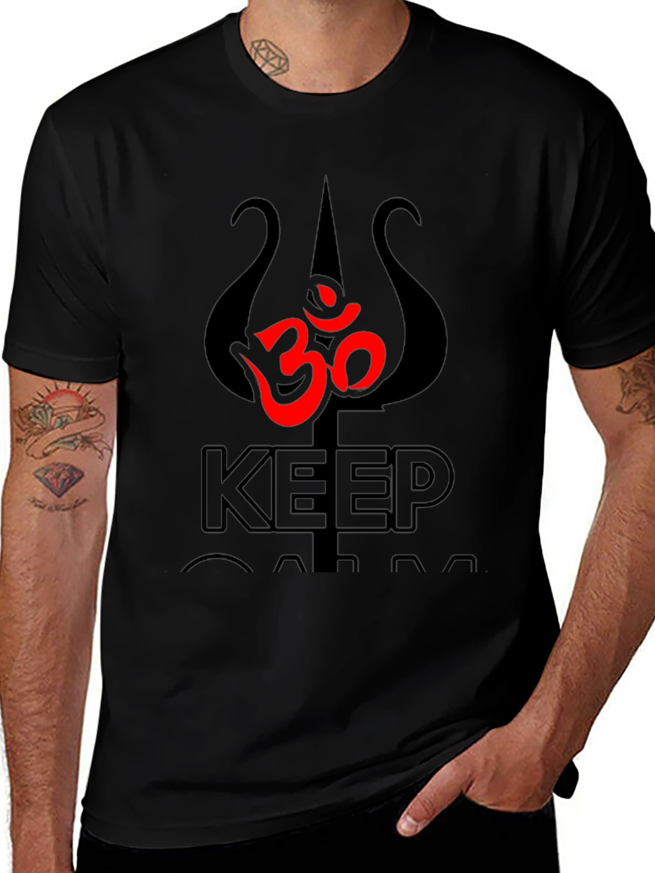 Om Symbol Black T-Shirt