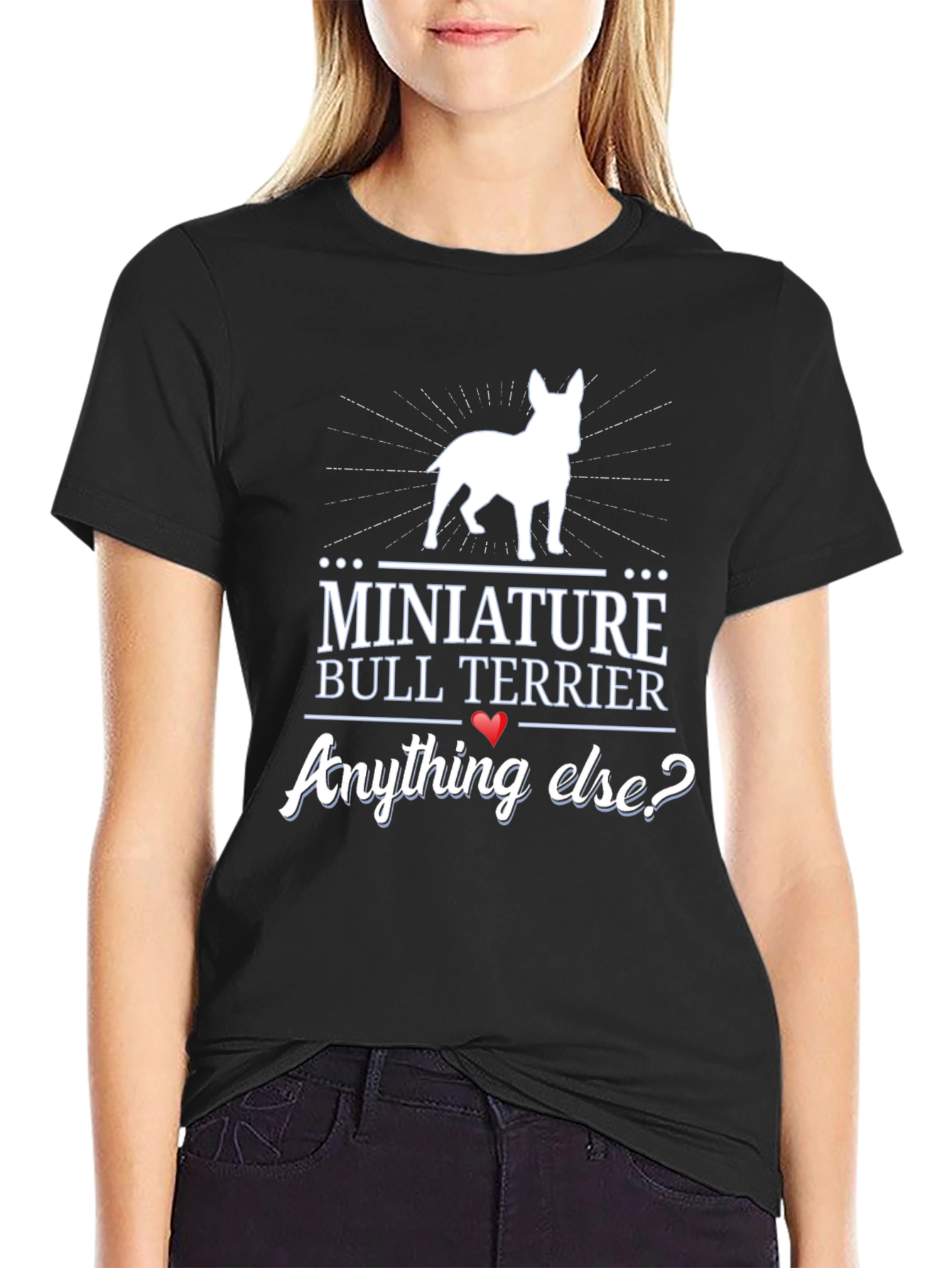 Miniature Bull Terrier Graphic Tee