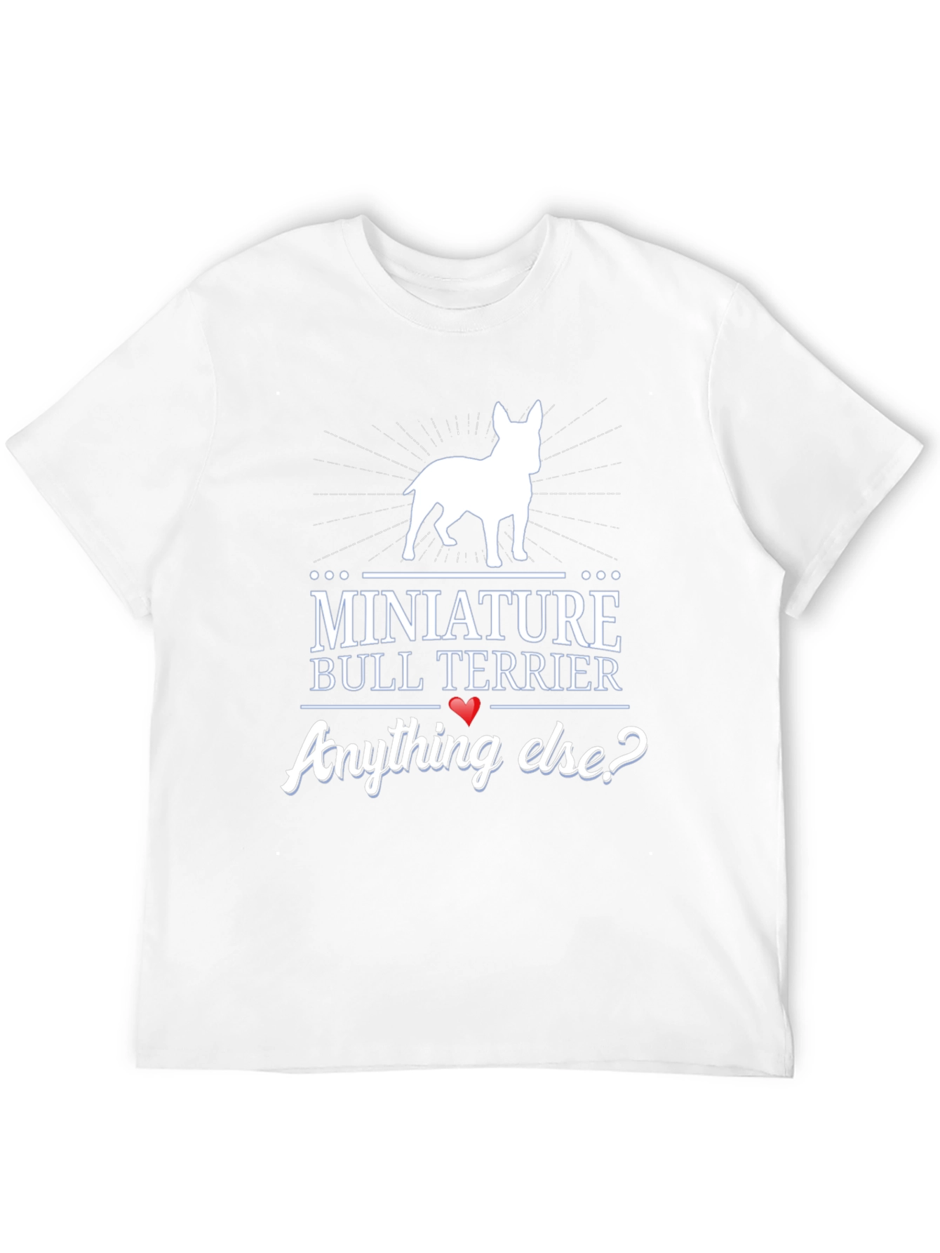 Miniature Bull Terrier Graphic Tee