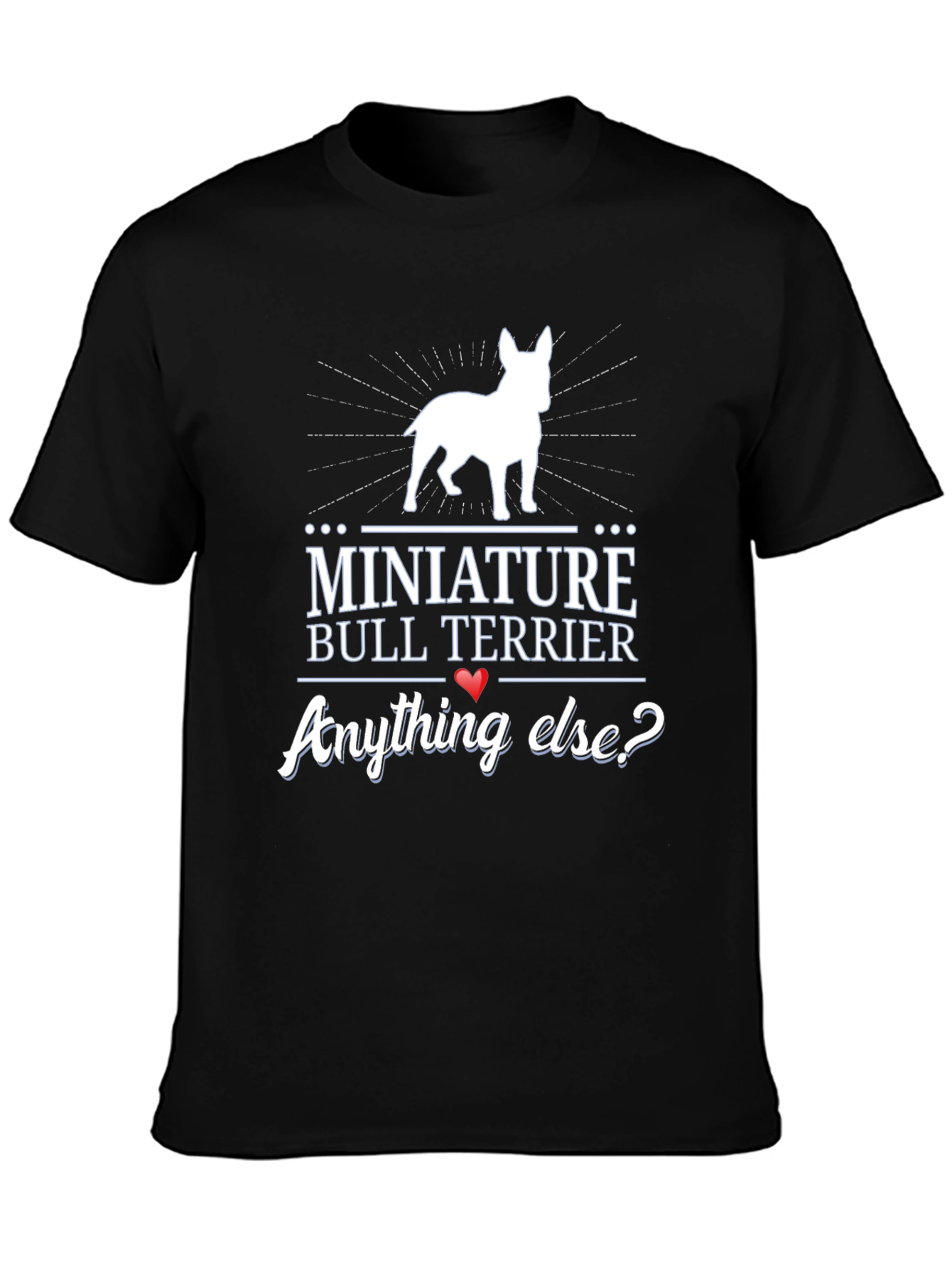 Miniature Bull Terrier Graphic Tee