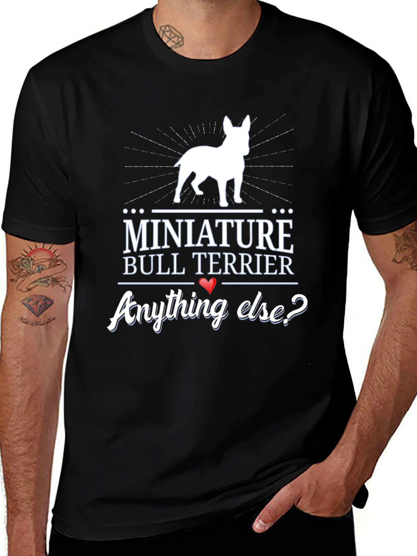 Miniature Bull Terrier Graphic Tee
