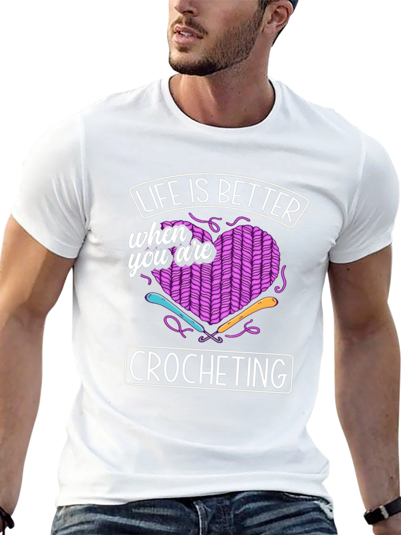 Crocheting Lover T-Shirt: Life Is Better When You Crochet