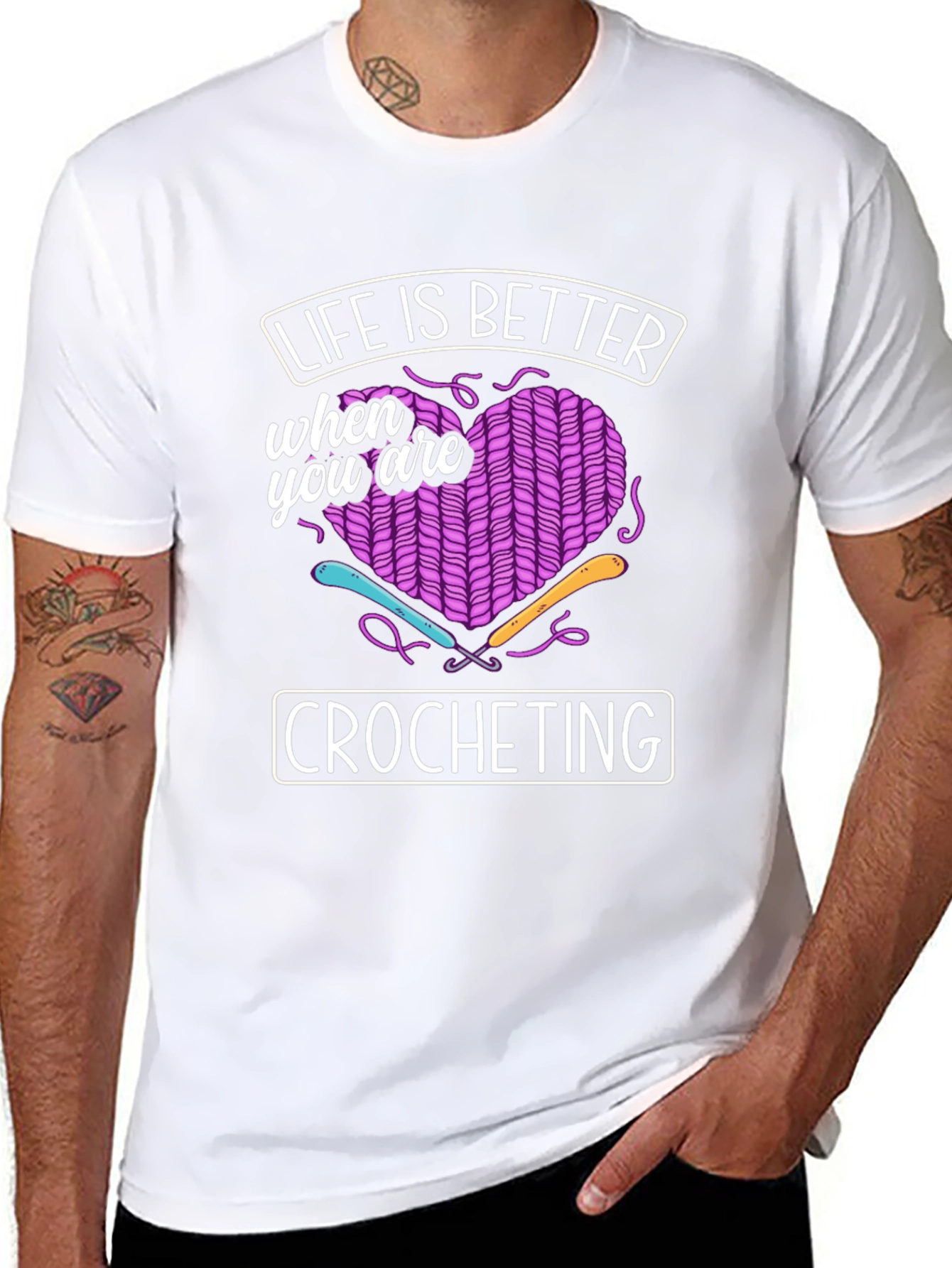 Crocheting Lover T-Shirt: Life Is Better When You Crochet
