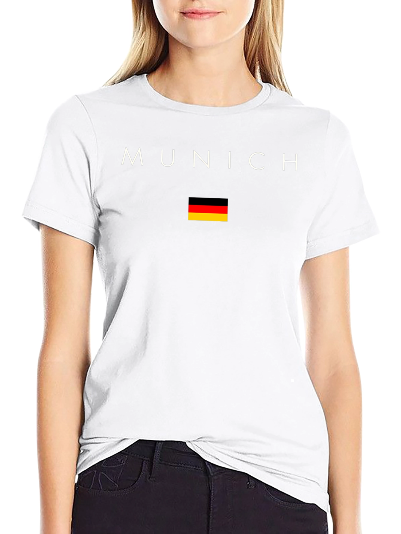 Munich Germany Flag T-Shirt - Stylish Travel Souvenir Tee