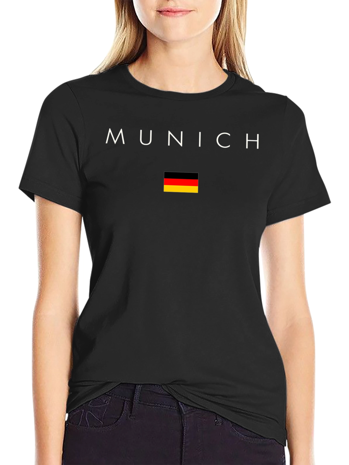 Munich Germany Flag T-Shirt - Stylish Travel Souvenir Tee