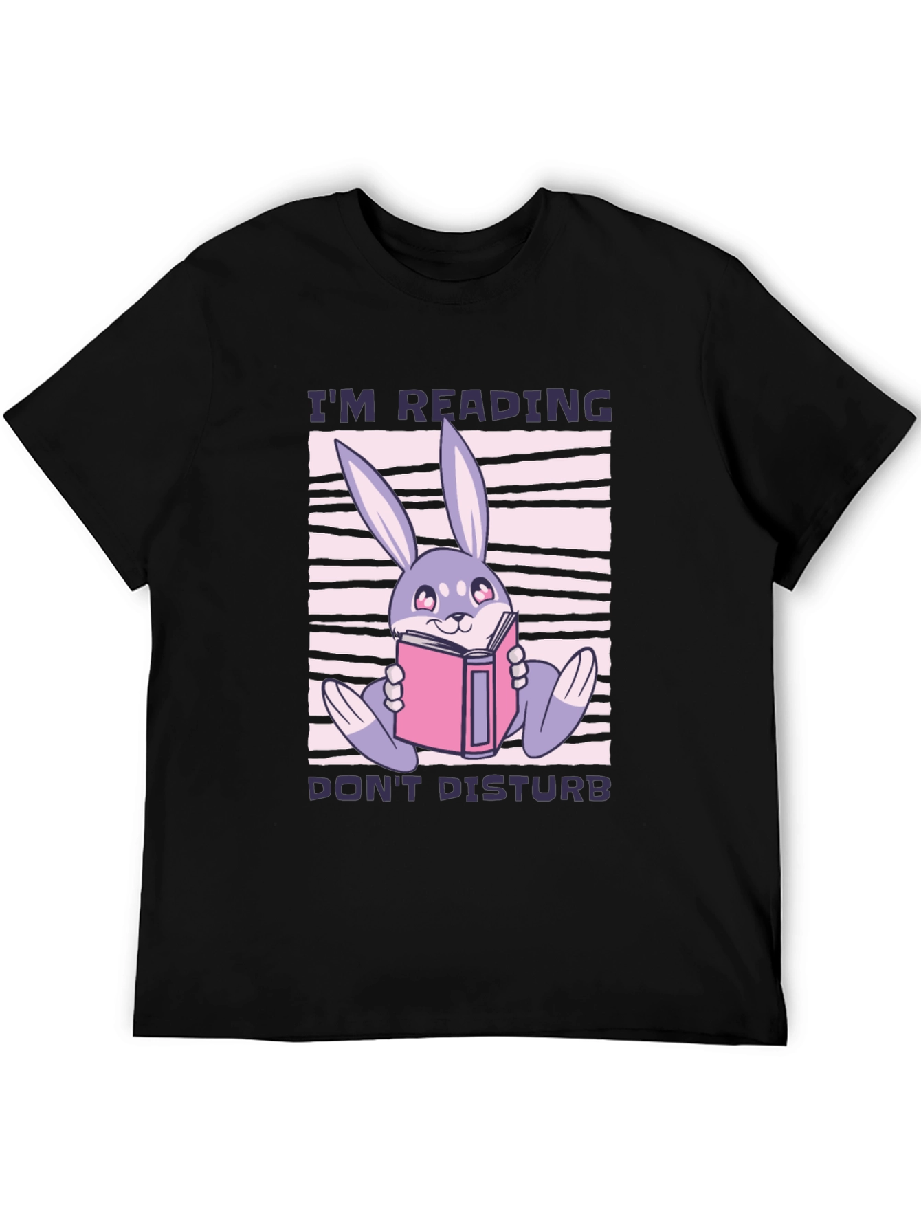 Reading Rabbit T-Shirt - Cute Book Lover Tee