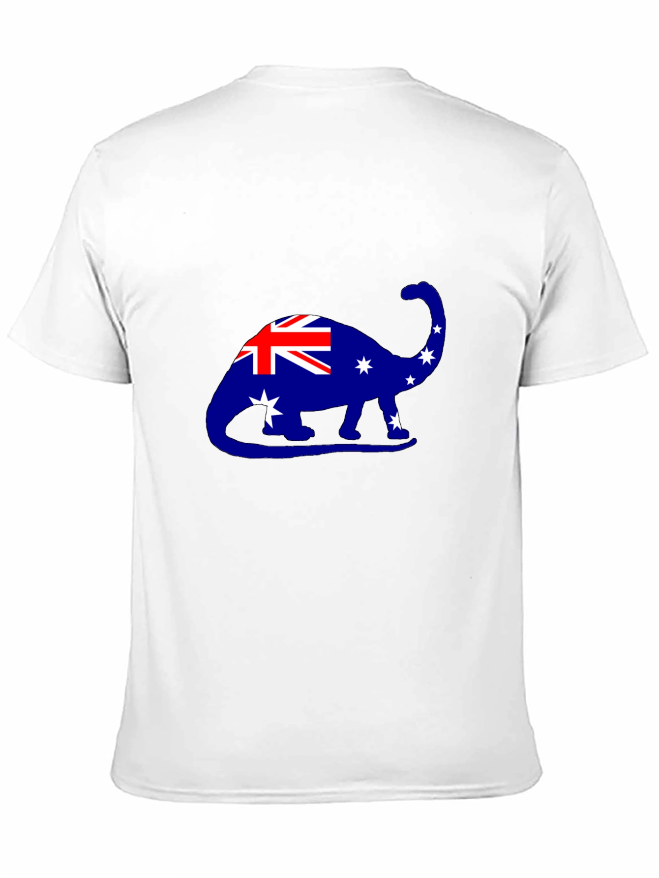 Aussie Dino T-Shirt - Australian Flag Dinosaur Tee