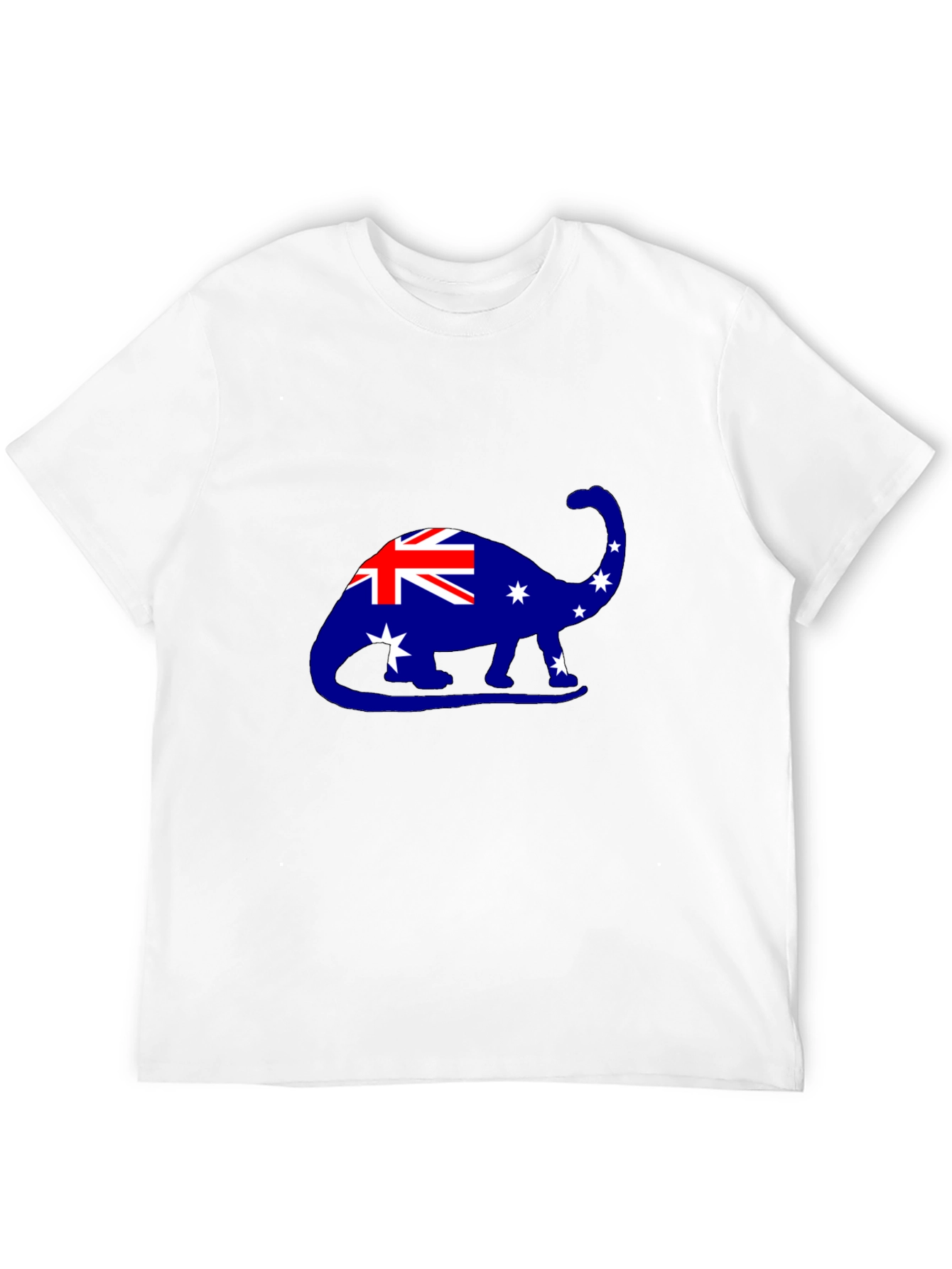 Aussie Dino T-Shirt - Australian Flag Dinosaur Tee