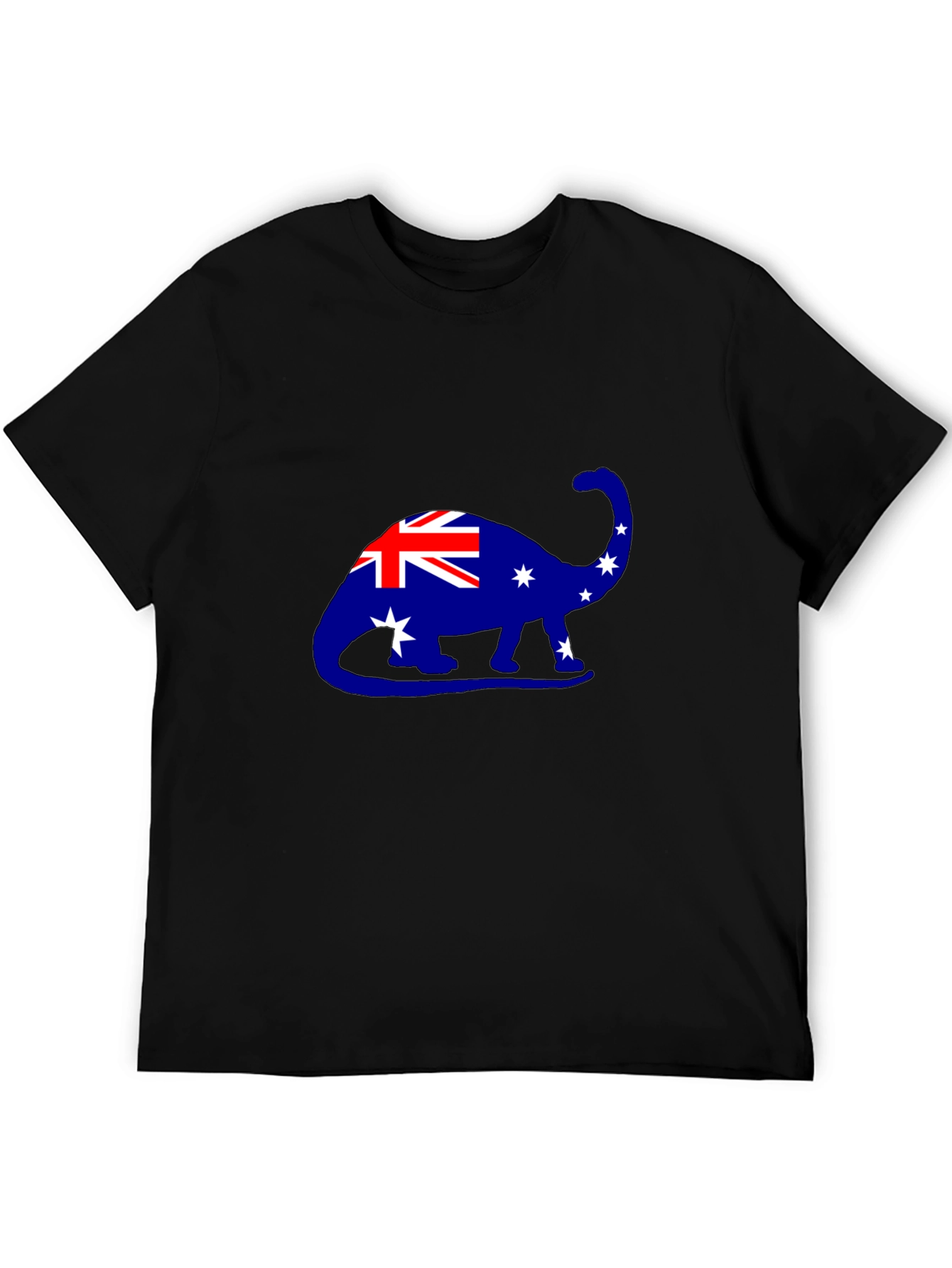 Aussie Dino T-Shirt - Australian Flag Dinosaur Tee