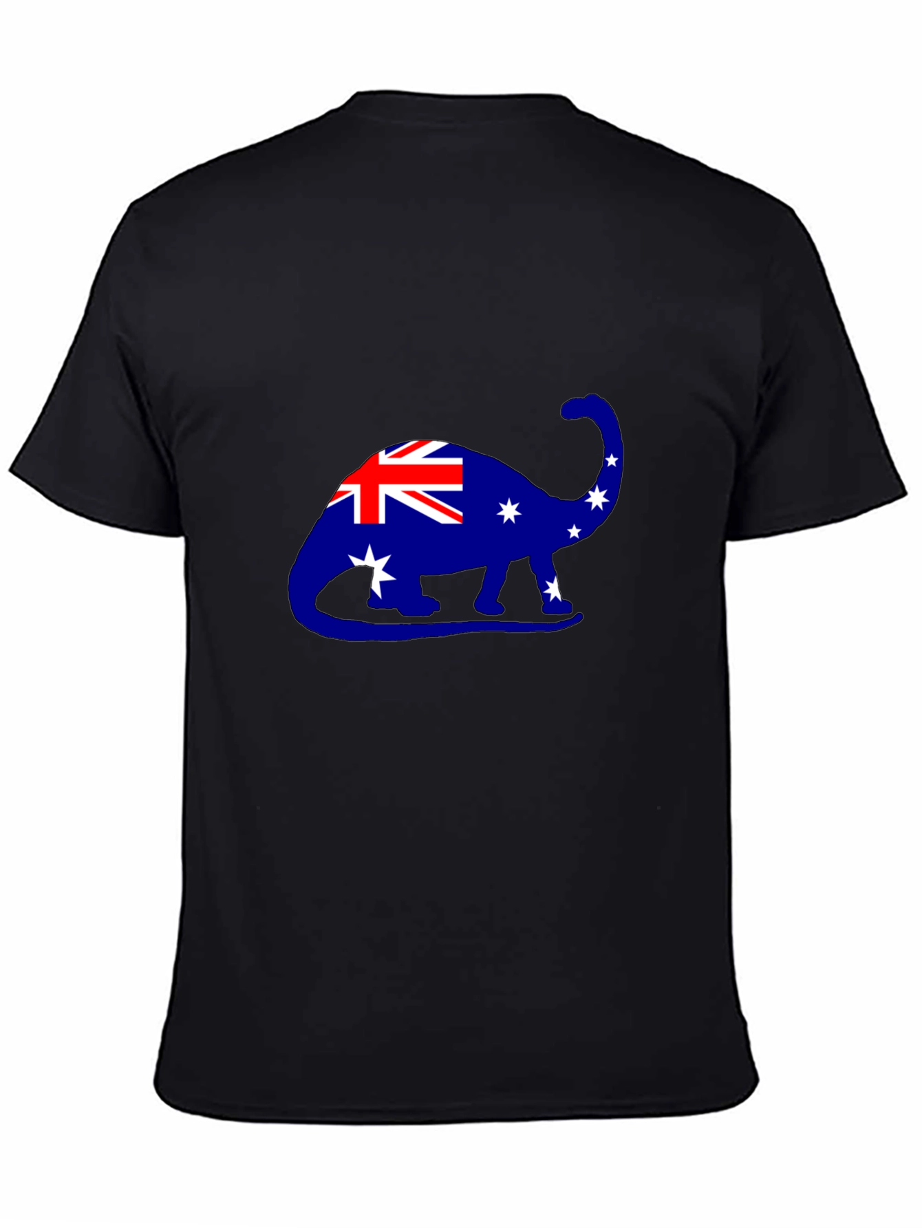 Aussie Dino T-Shirt - Australian Flag Dinosaur Tee