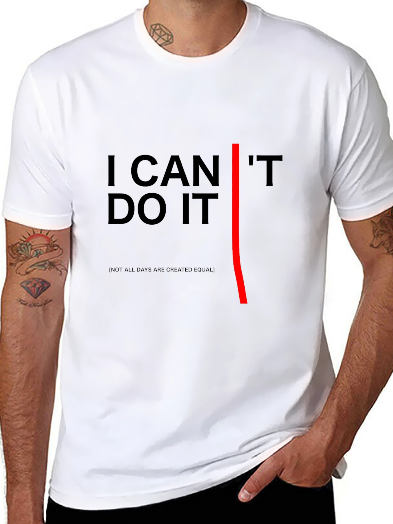 Motivational Graphic T-Shirt - I CAN DO IT!