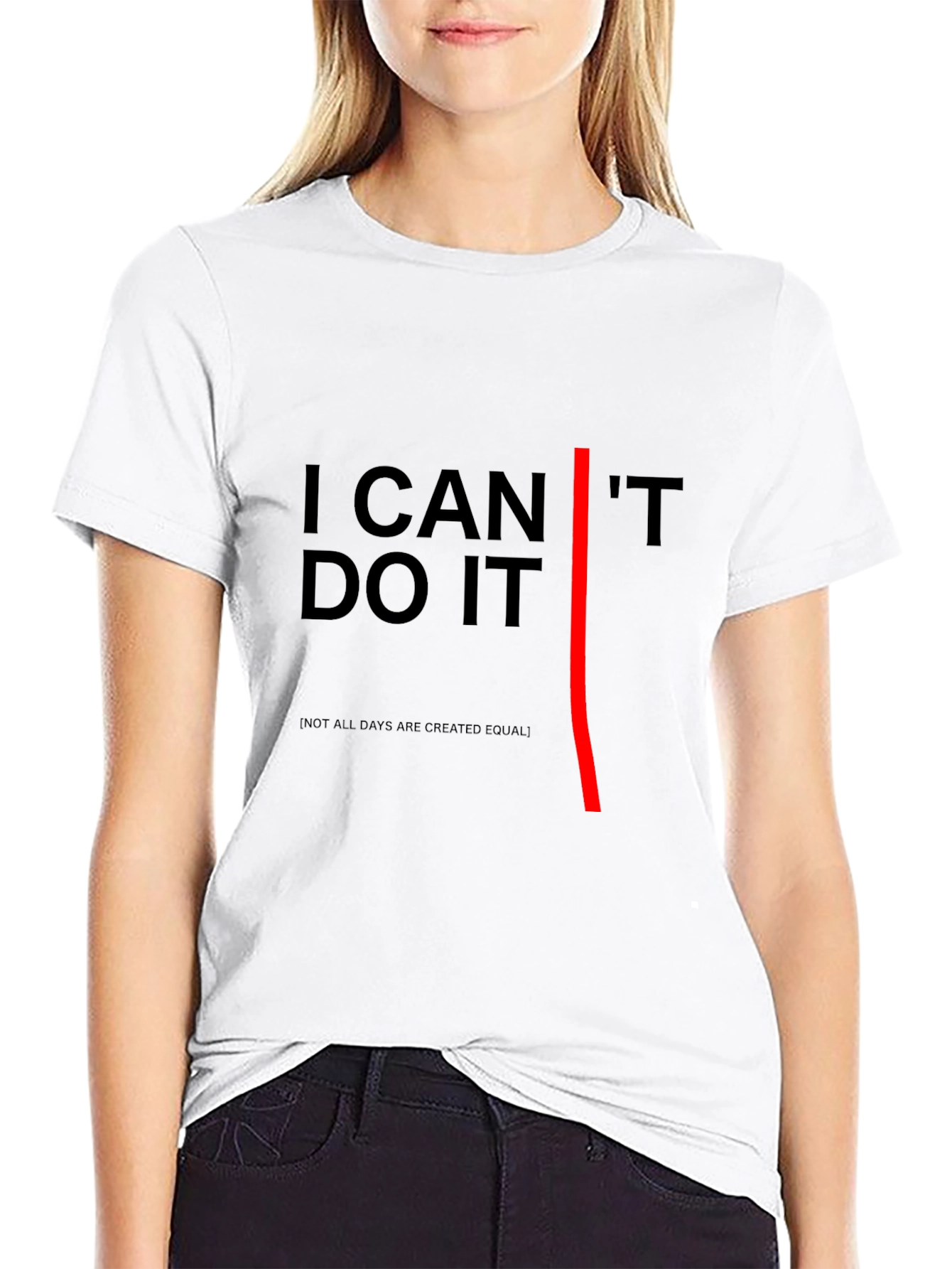 Motivational Graphic T-Shirt - I CAN DO IT!