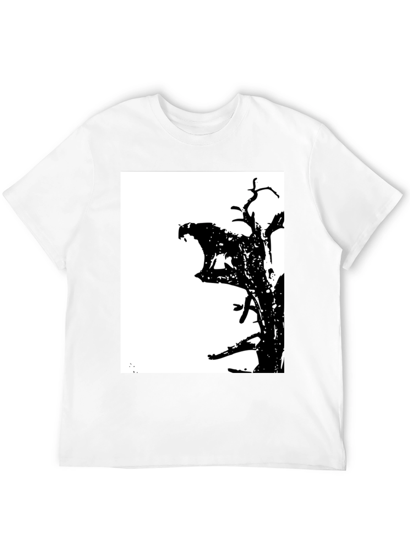 Abstract Tree Graphic T-Shirt