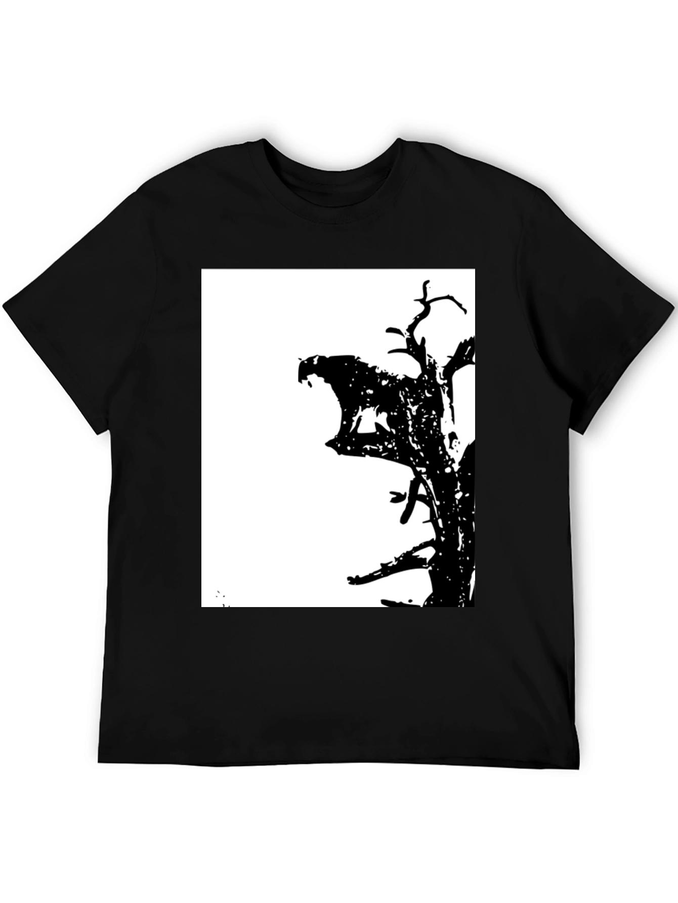 Abstract Tree Graphic T-Shirt