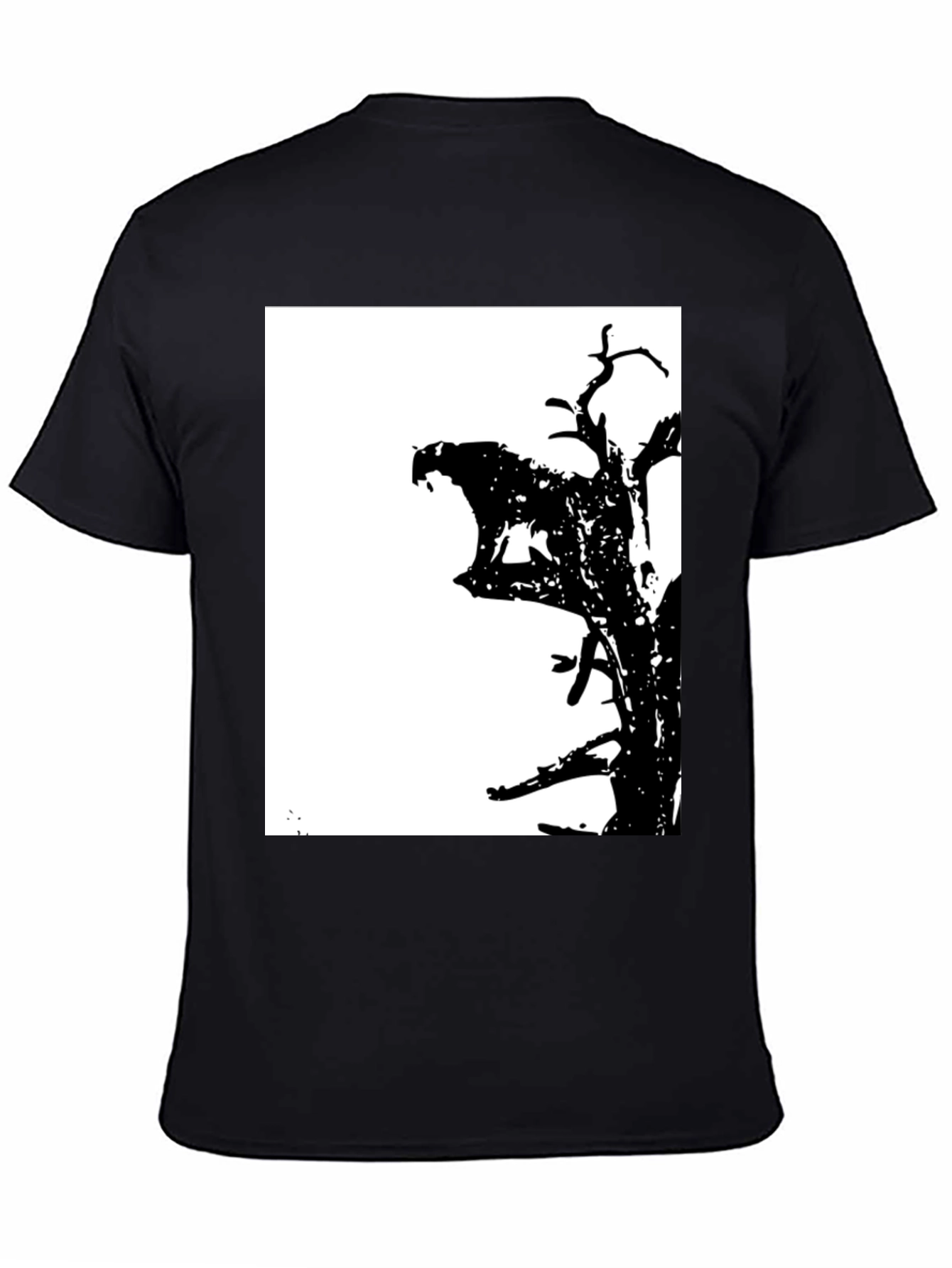 Abstract Tree Graphic T-Shirt