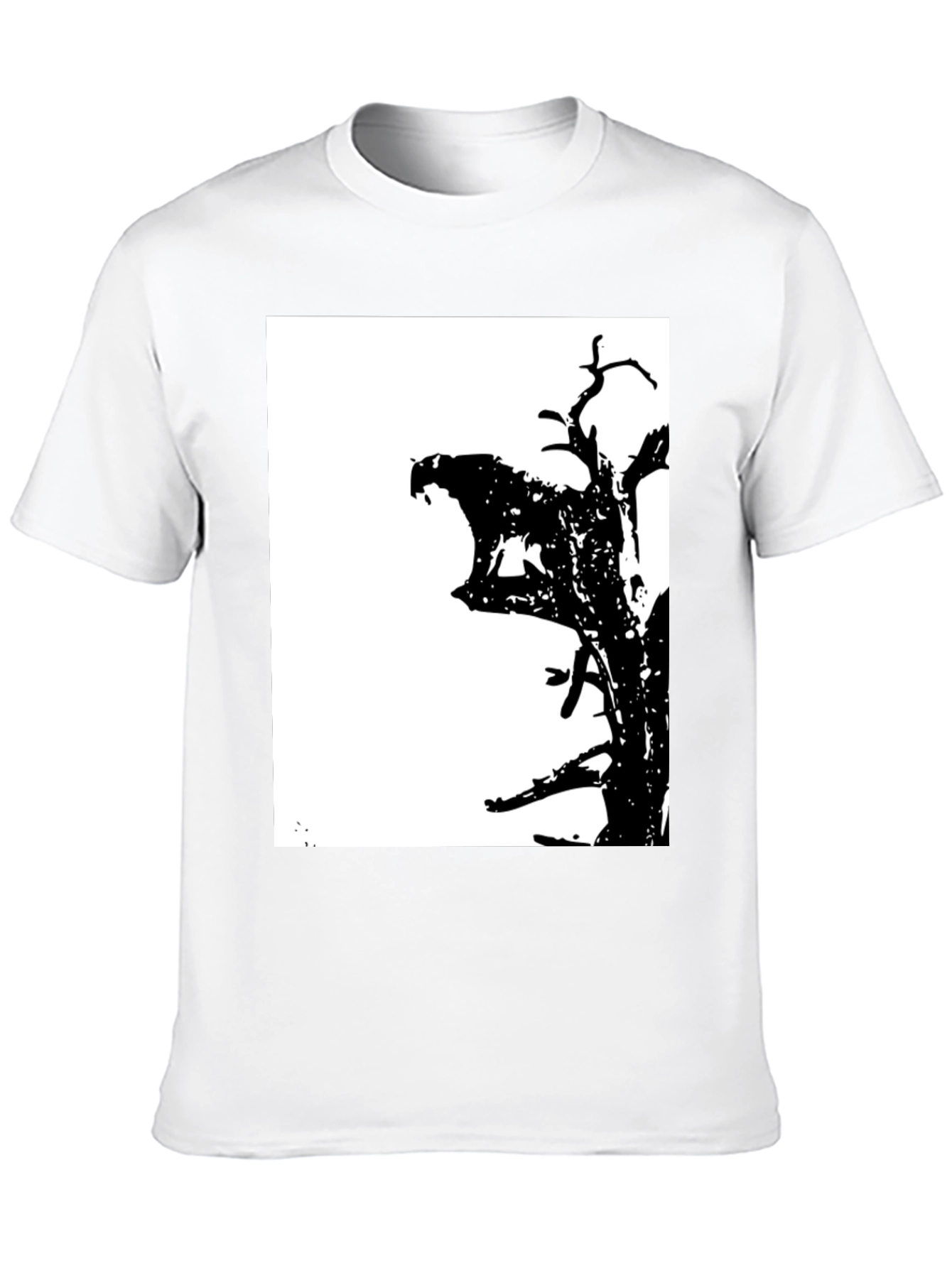 Abstract Tree Graphic T-Shirt