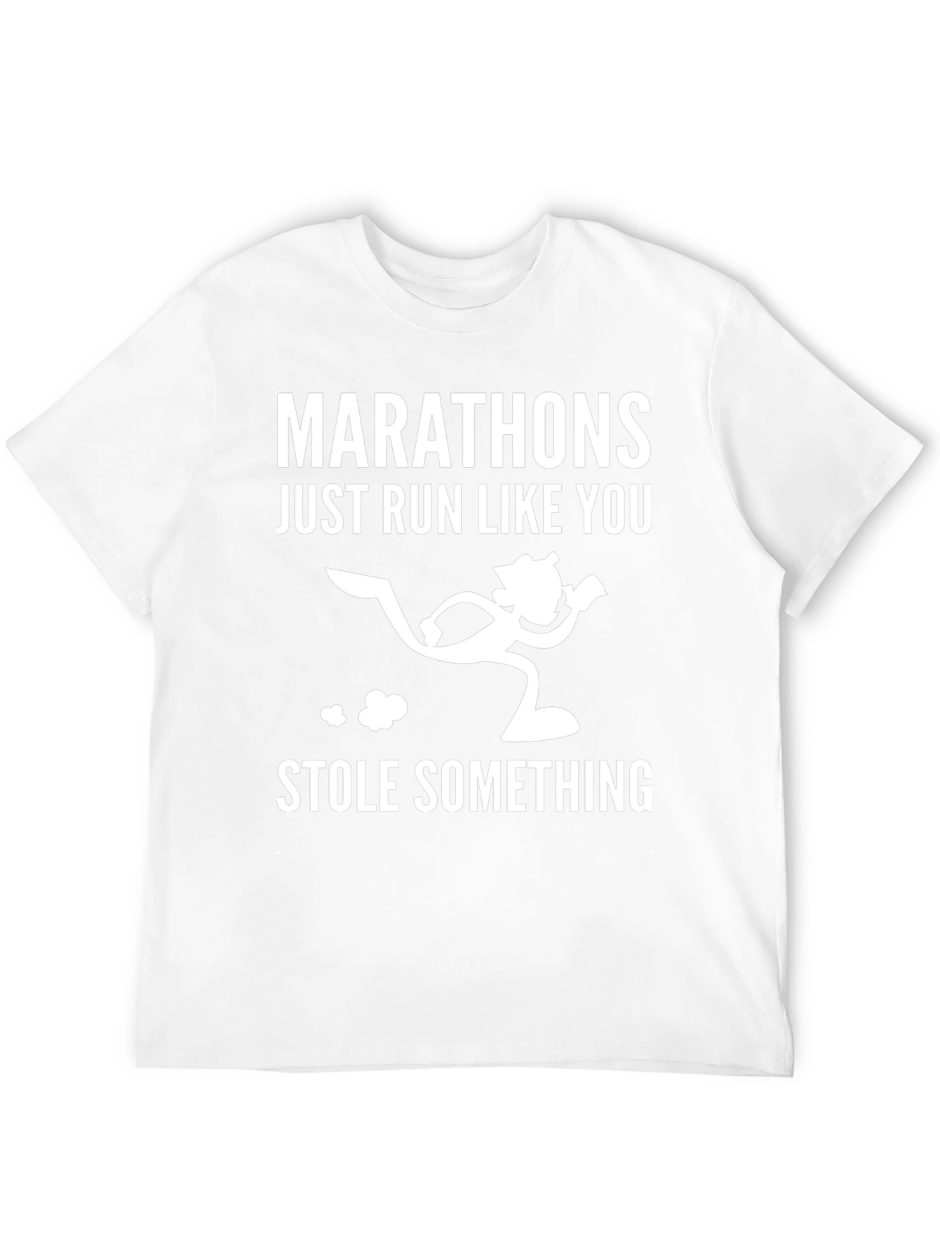 Marathon Running Humor Graphic T-Shirt