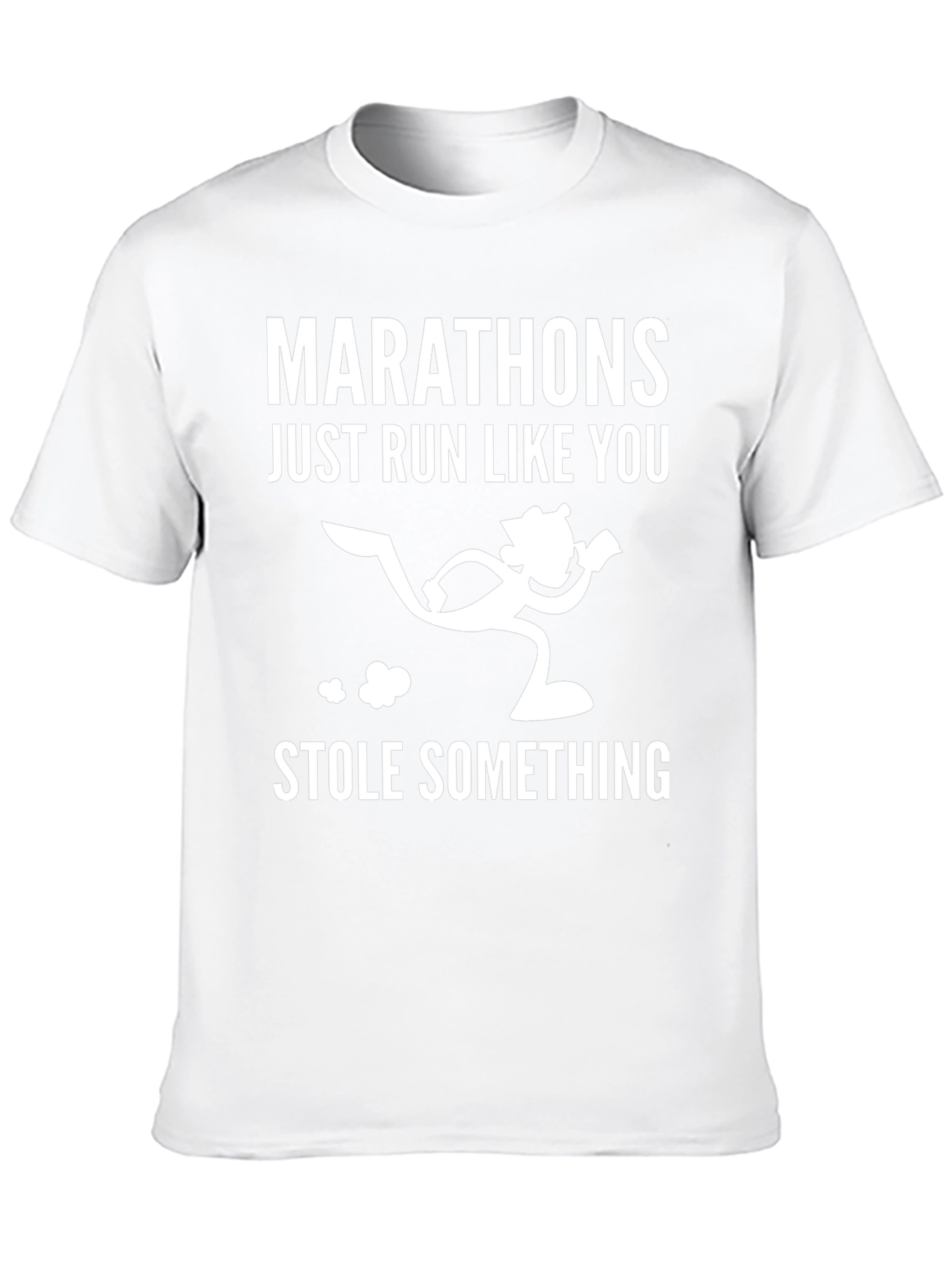 Marathon Running Humor Graphic T-Shirt