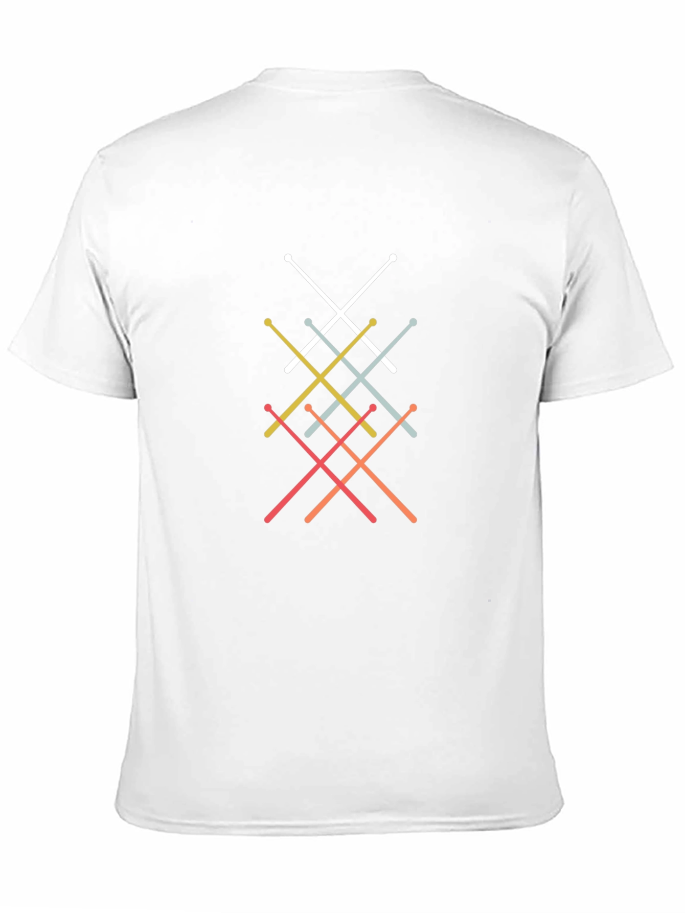 Drumstick Tee: Retro Percussionist T-Shirt