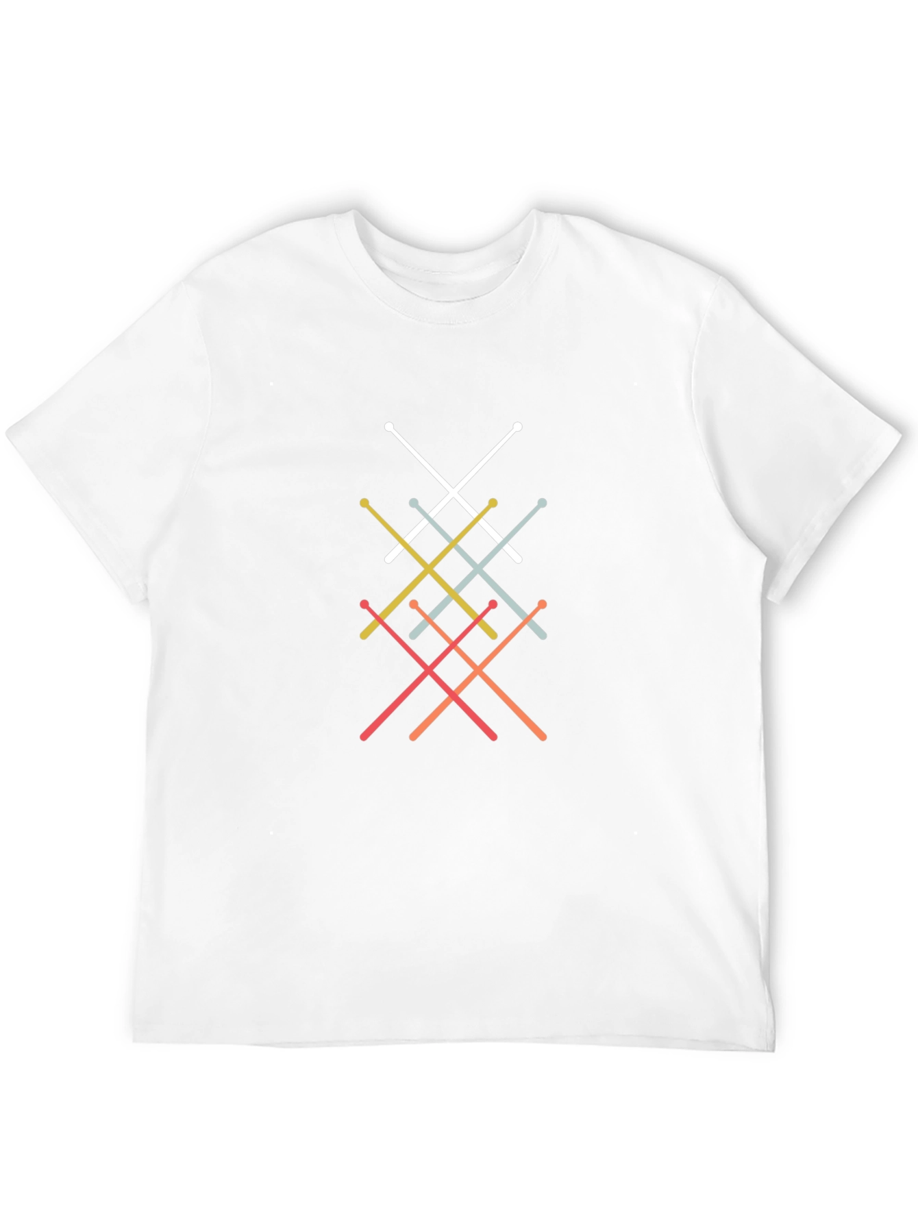 Drumstick Tee: Retro Percussionist T-Shirt