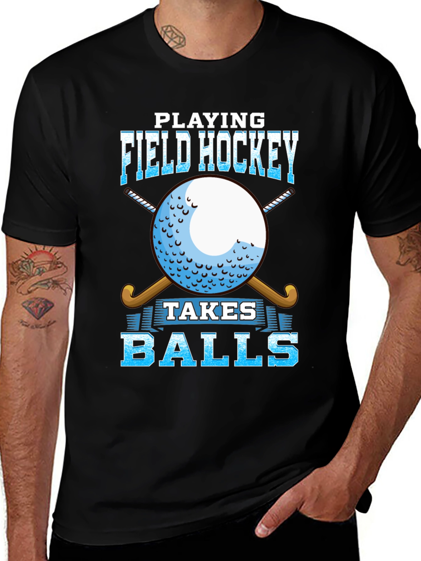 Field Hockey Takes Balls T-Shirt