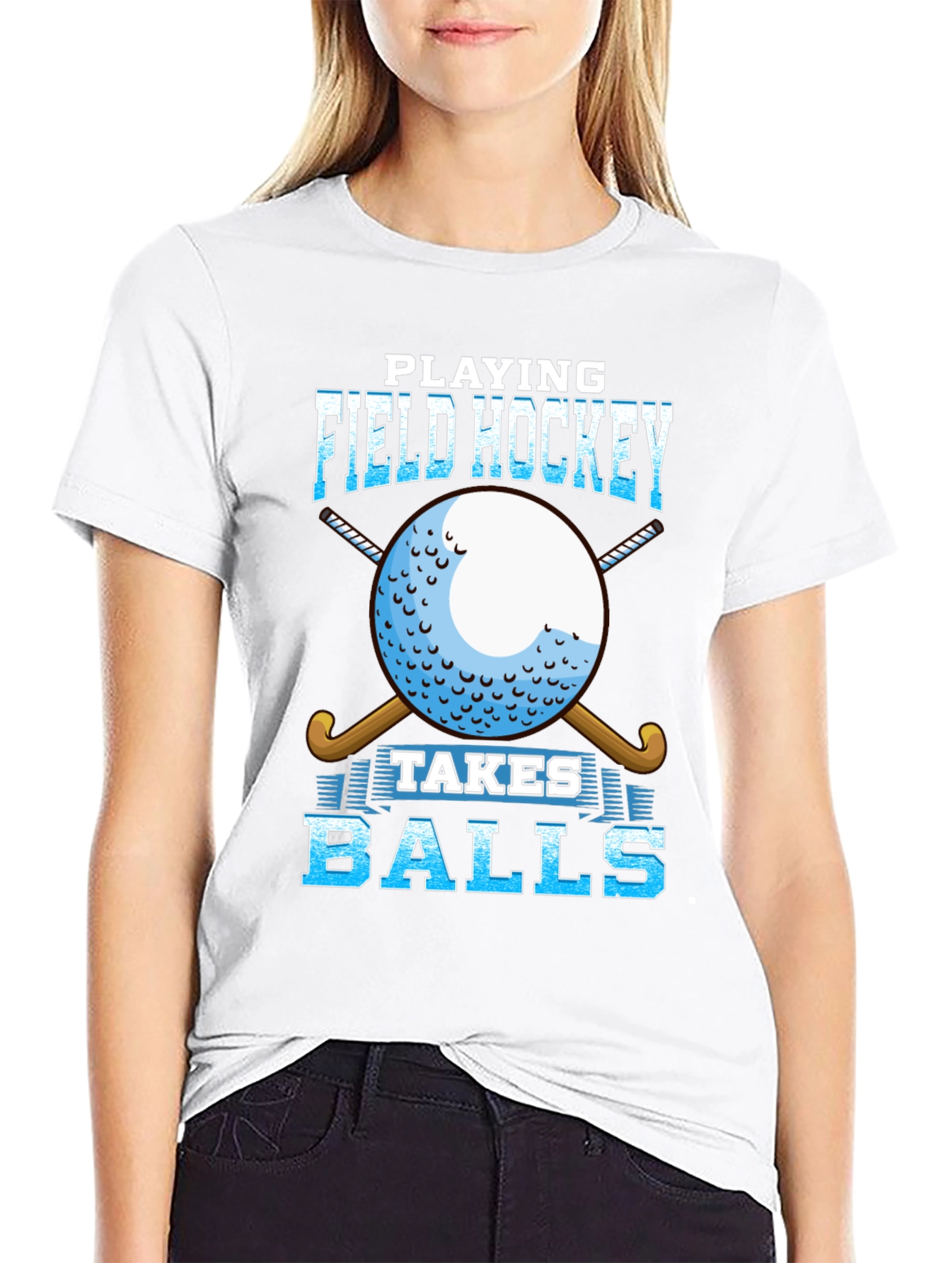 Field Hockey Takes Balls T-Shirt
