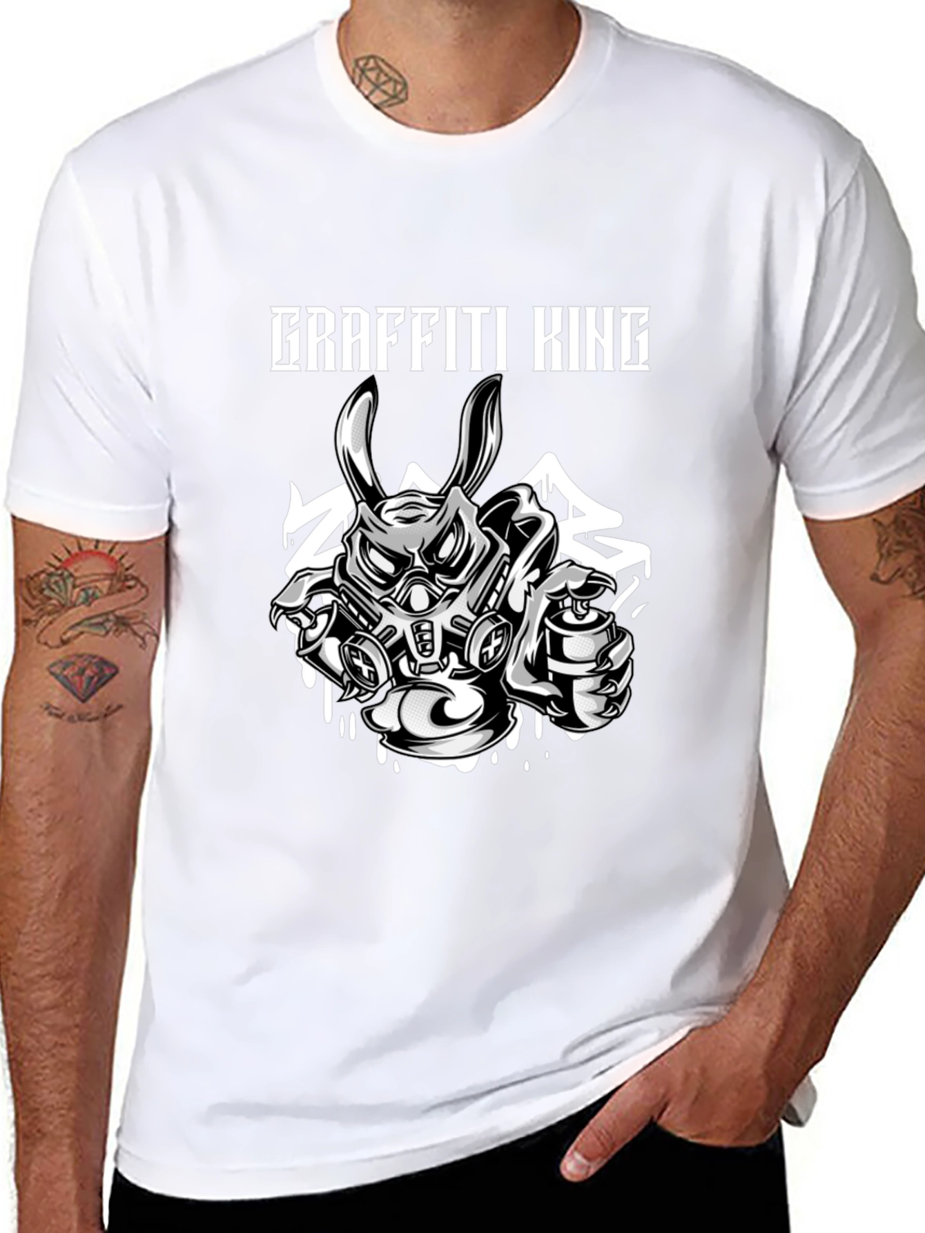 Graffiti King T-Shirt - Urban Art Design