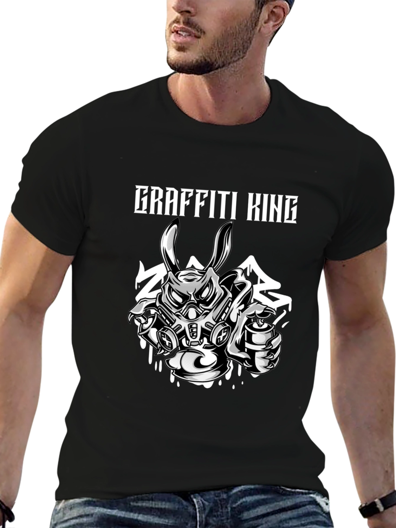 Graffiti King T-Shirt - Urban Art Design