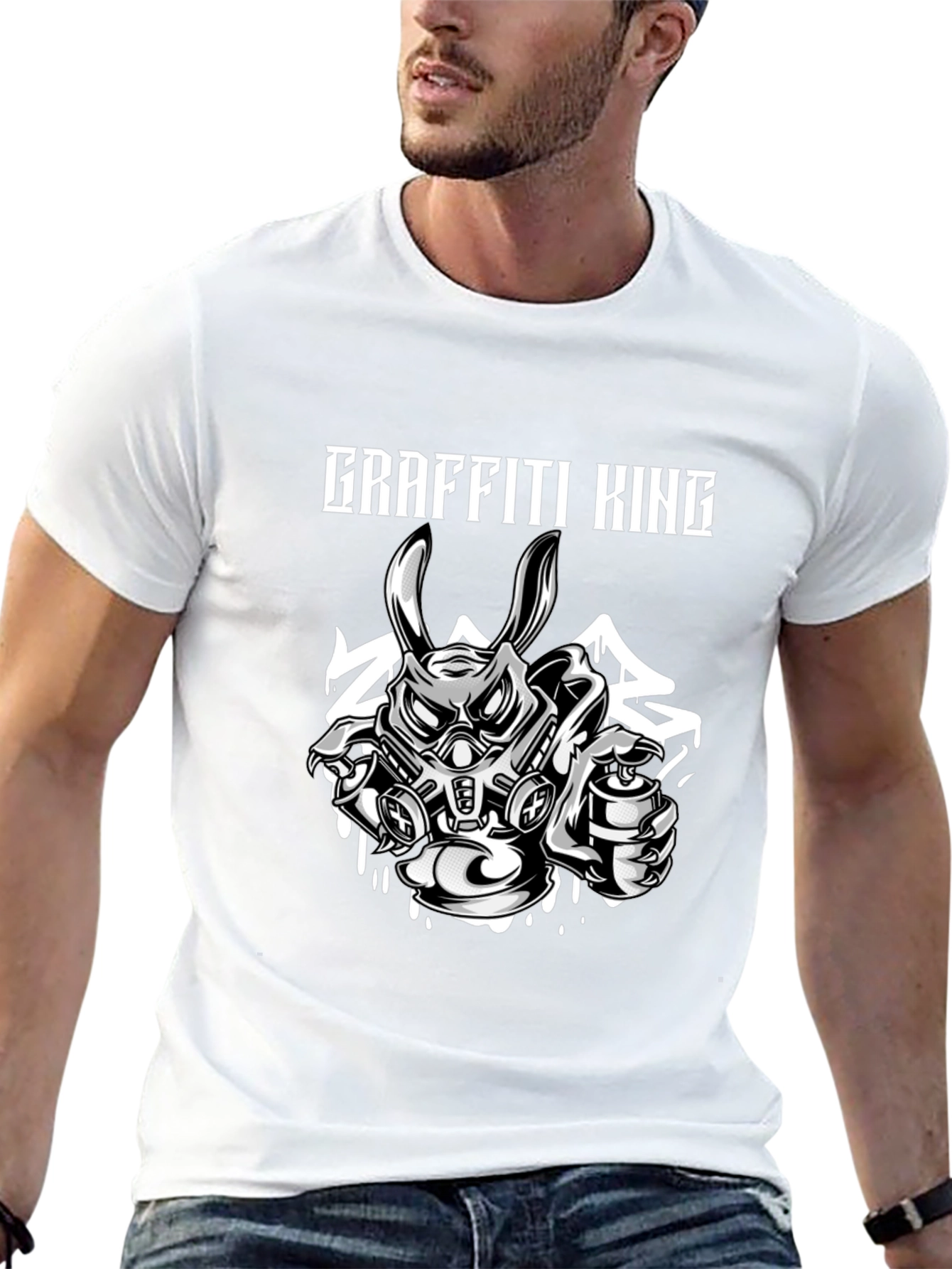 Graffiti King T-Shirt - Urban Art Design