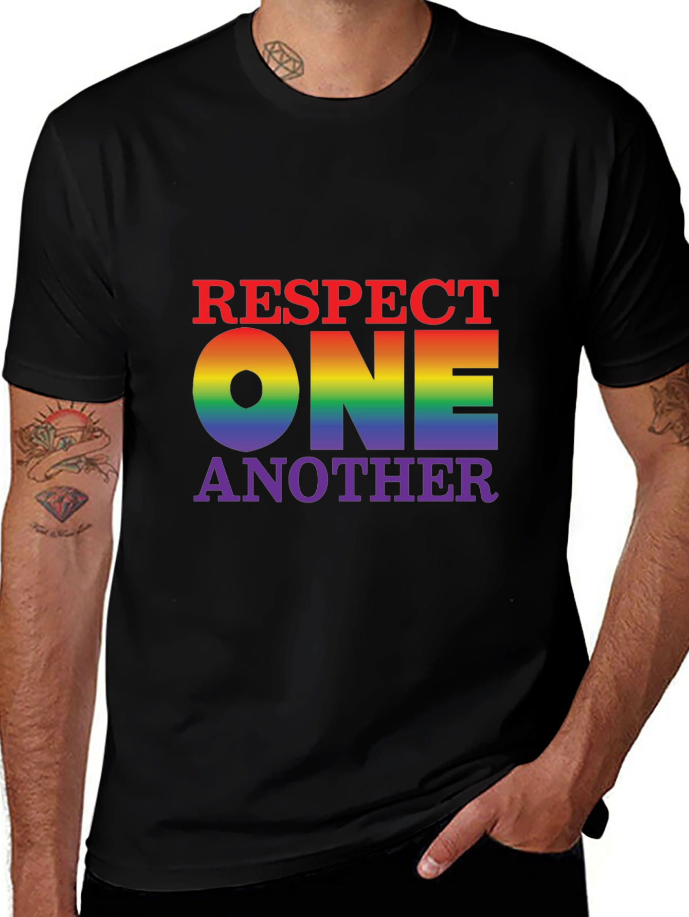 Respect One Another LGBTQ+ T-Shirt