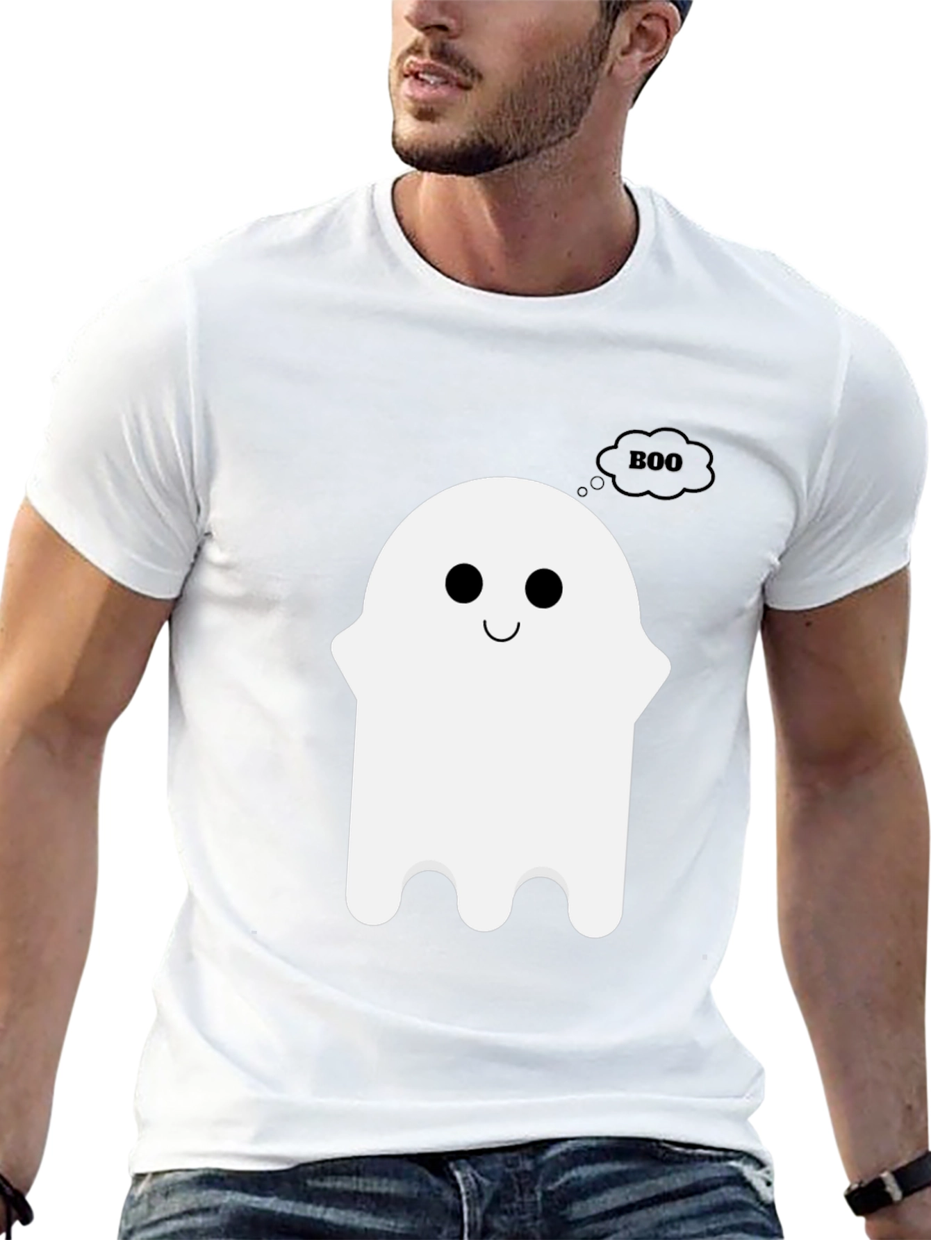 Spooky Cute Ghost Boo T-Shirt