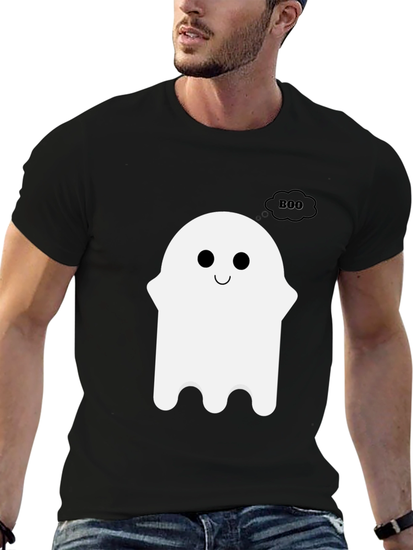 Spooky Cute Ghost Boo T-Shirt