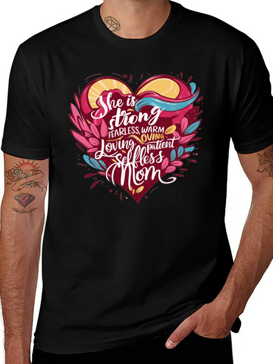 She is Strong Mom T-Shirt
