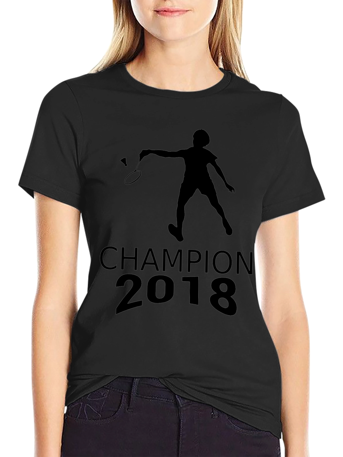 Champion 2018 Badminton T-Shirt