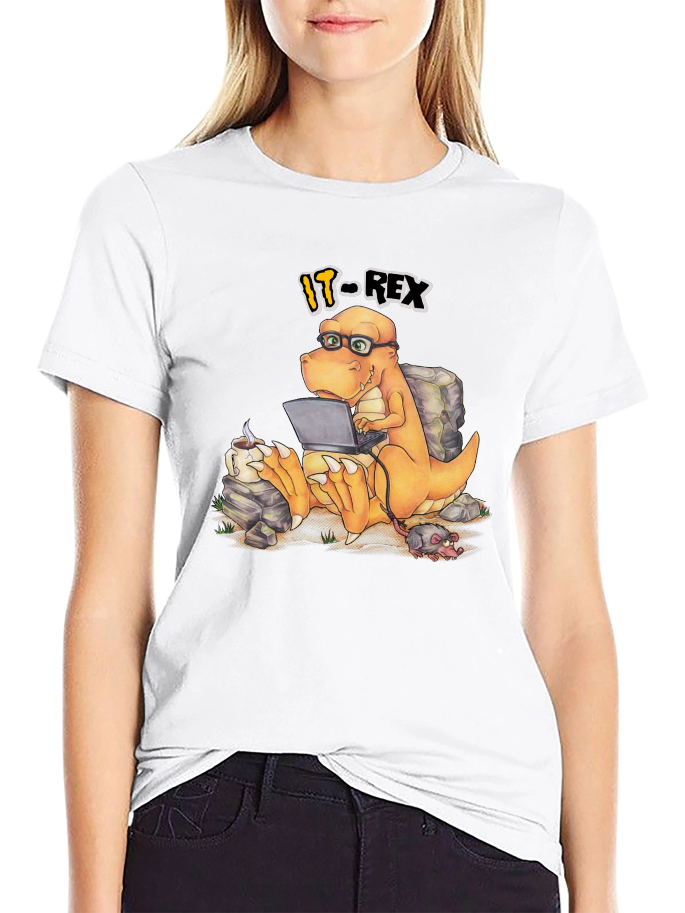 IT-Rex T-Shirt: Dinosaur Programmer Tee