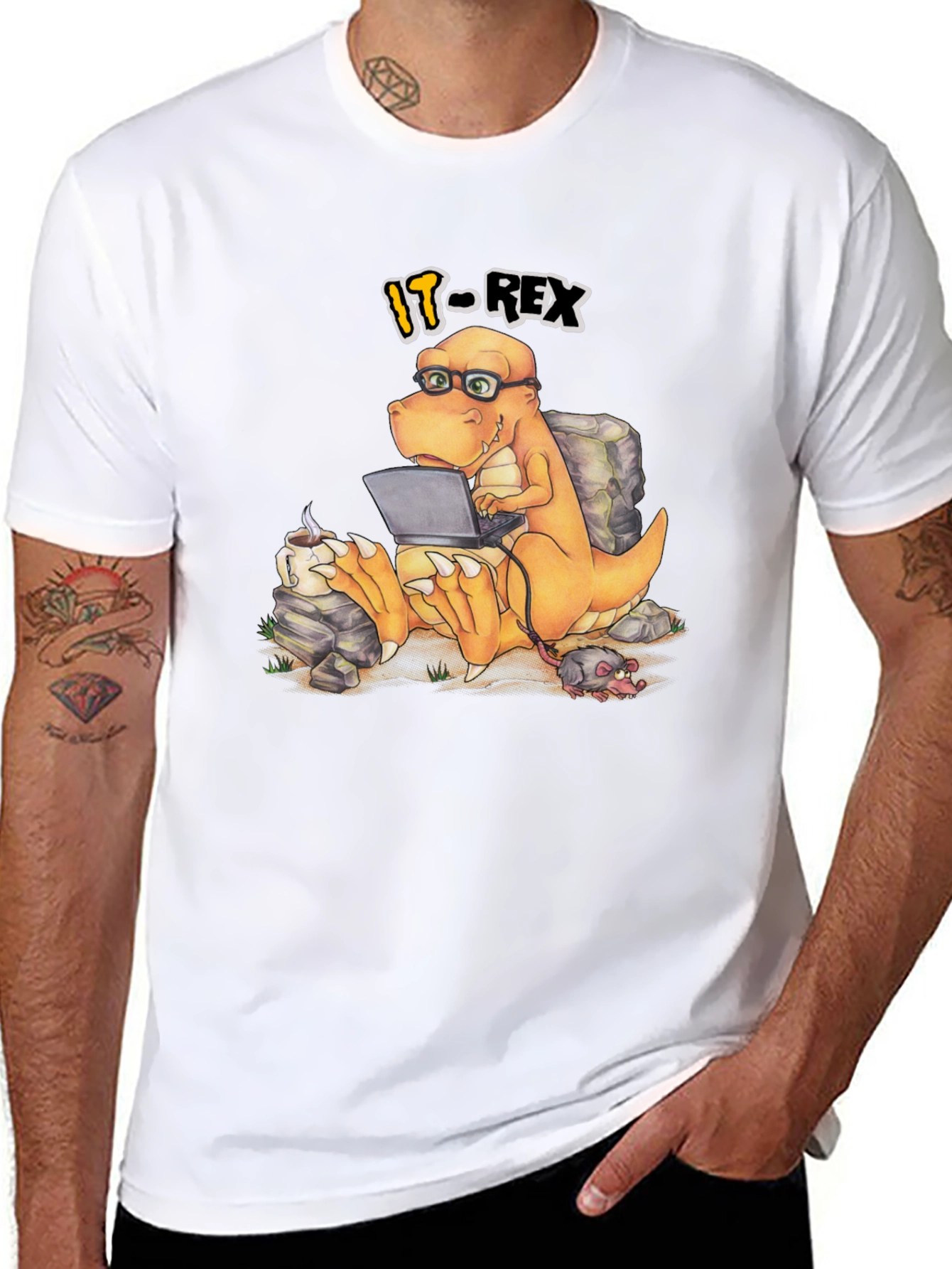 IT-Rex T-Shirt: Dinosaur Programmer Tee