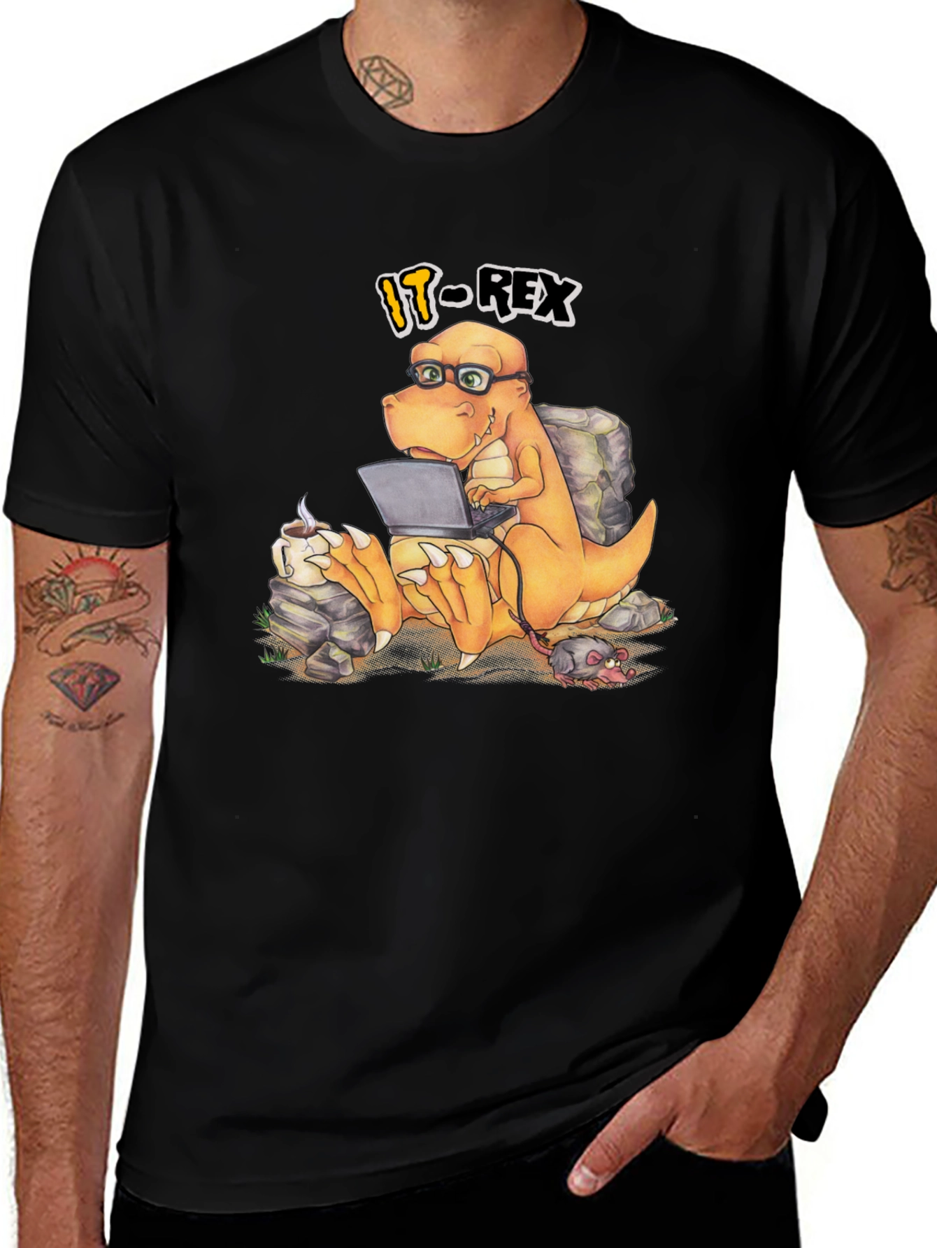 IT-Rex T-Shirt: Dinosaur Programmer Tee