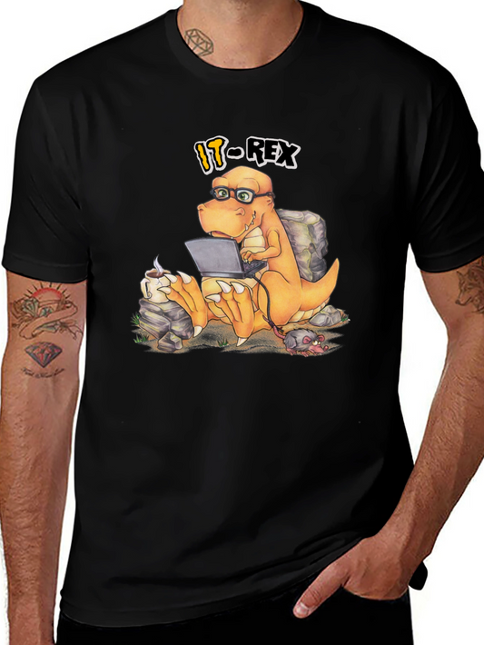 IT-Rex T-Shirt: Dinosaur Programmer Tee