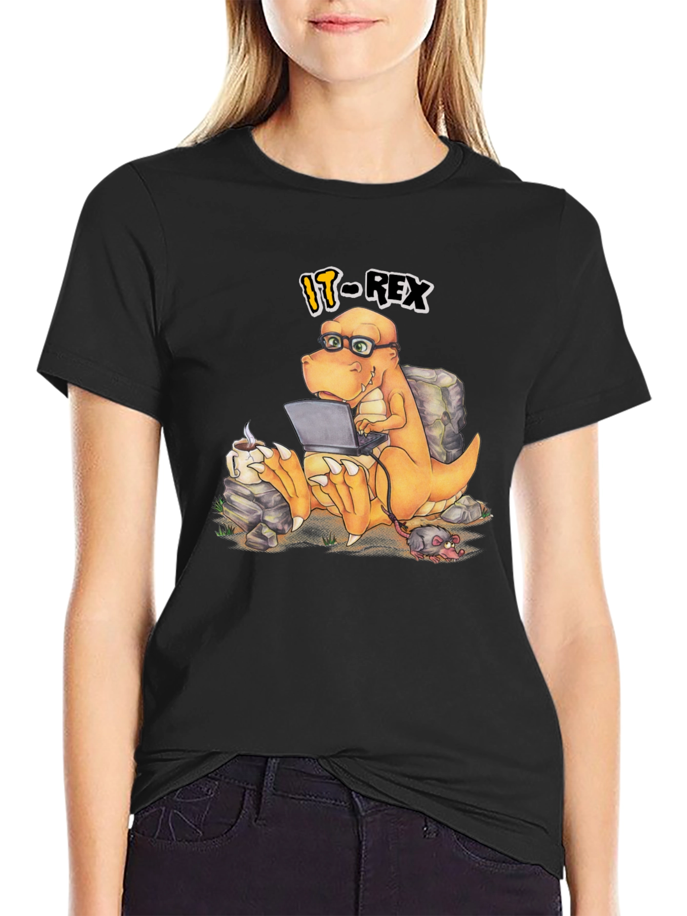 IT-Rex T-Shirt: Dinosaur Programmer Tee