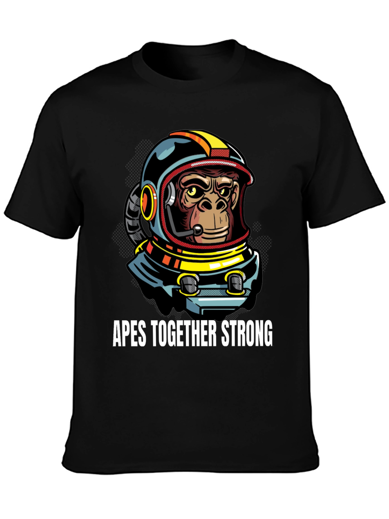Apes Together Strong Graphic Tee - Black