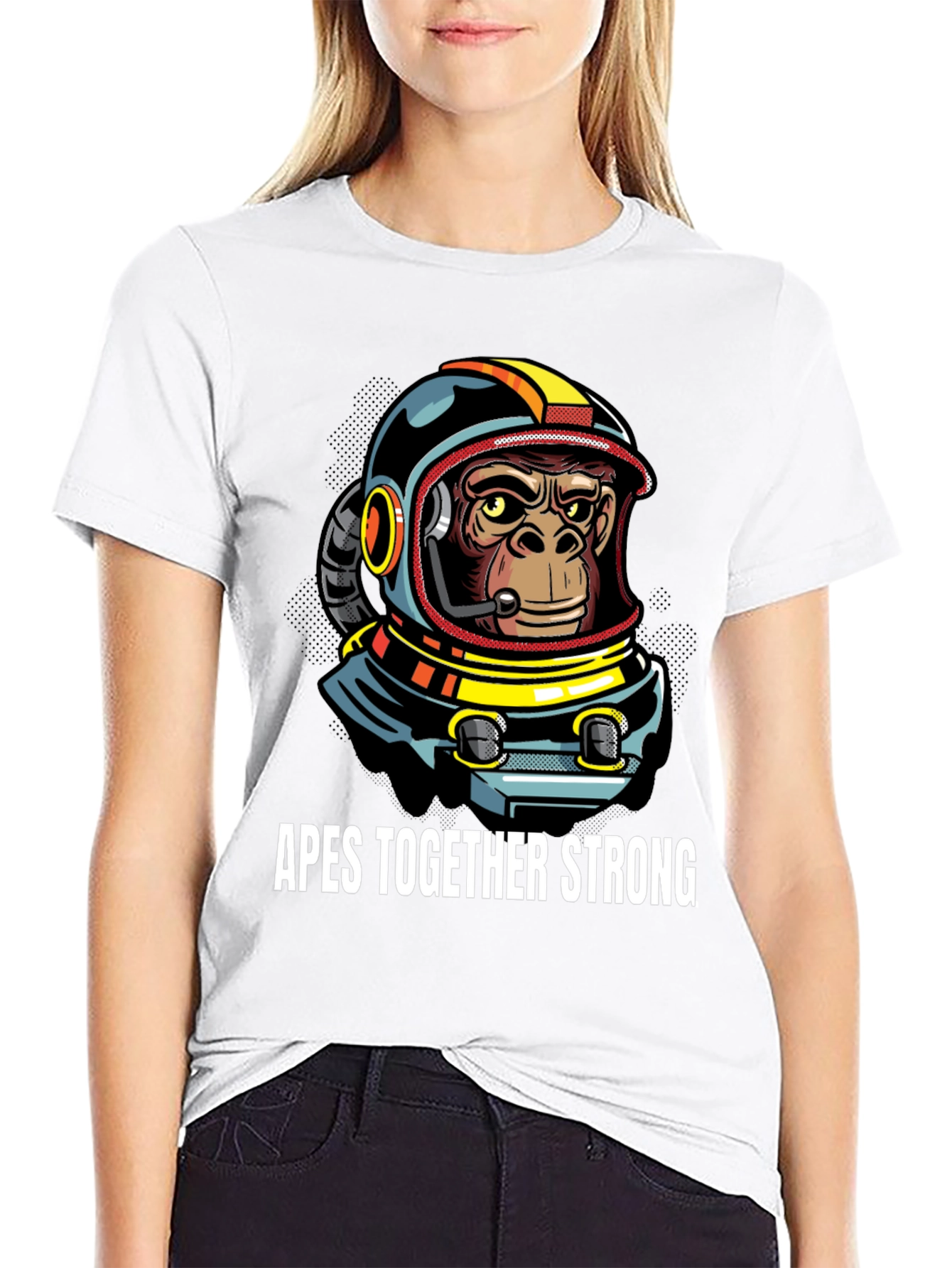 Apes Together Strong Graphic Tee - Black