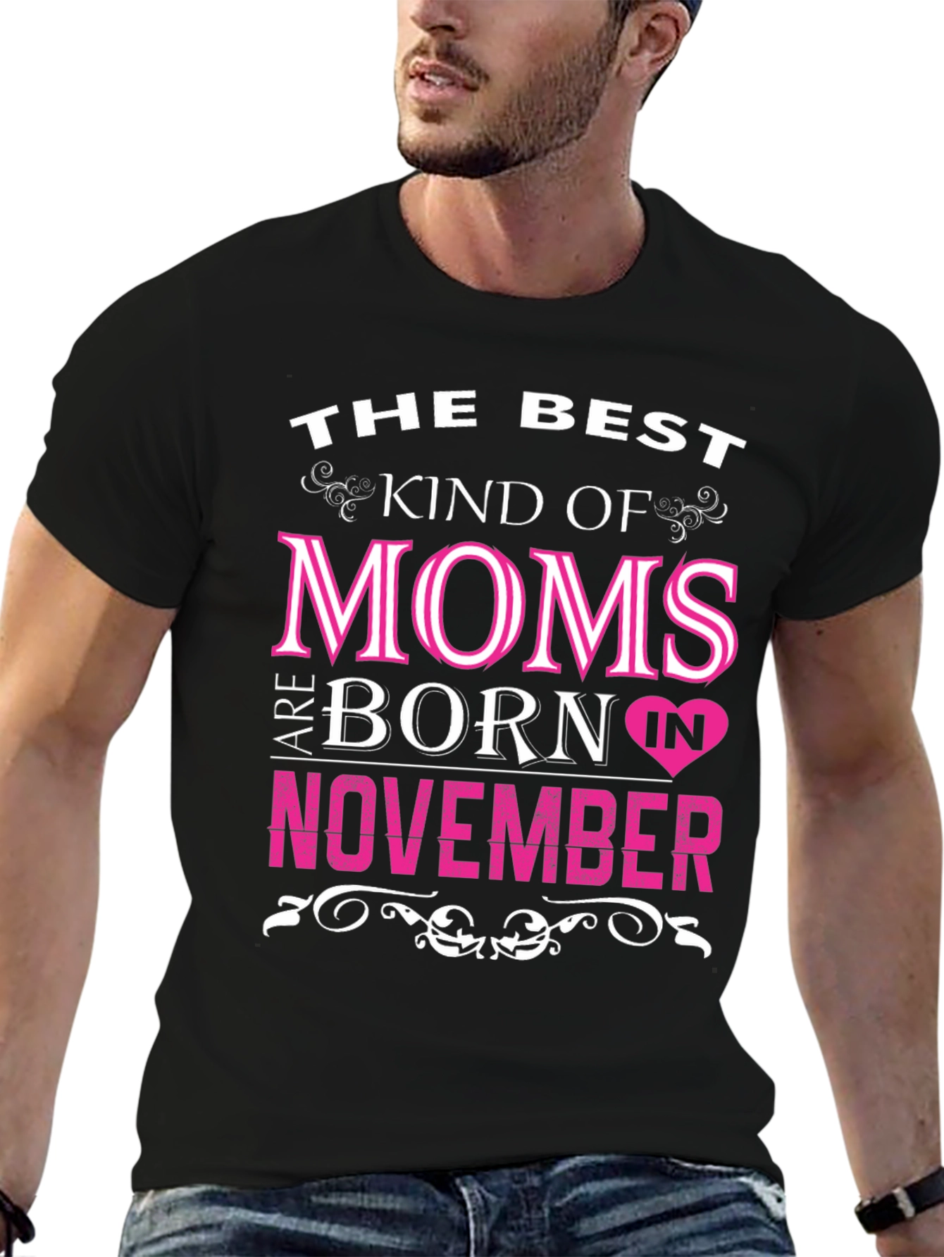 Best Moms Born in November T-Shirt