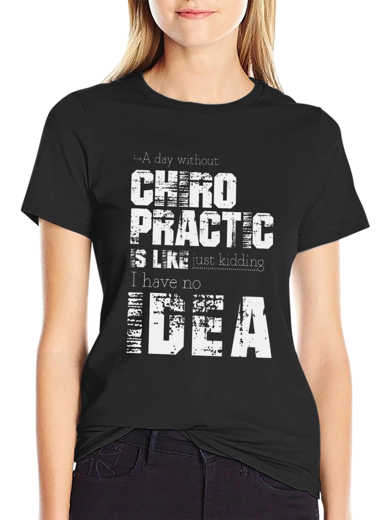 Chiropractic Idea Graphic Tee - Funny Gift